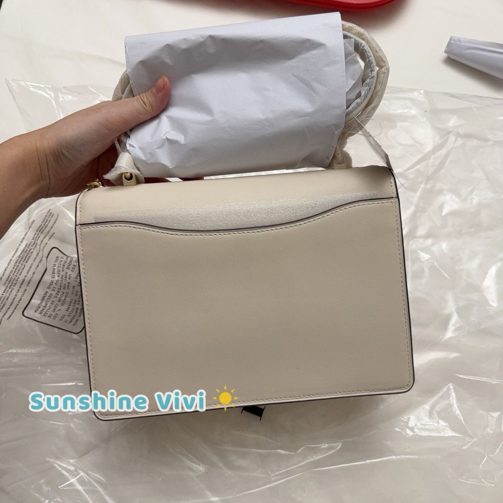 Coach NWT Coach Klare Crossbody Bag Canvas CV978 SAND/CHALK Size ONE SIZE - 5 Thumbnail