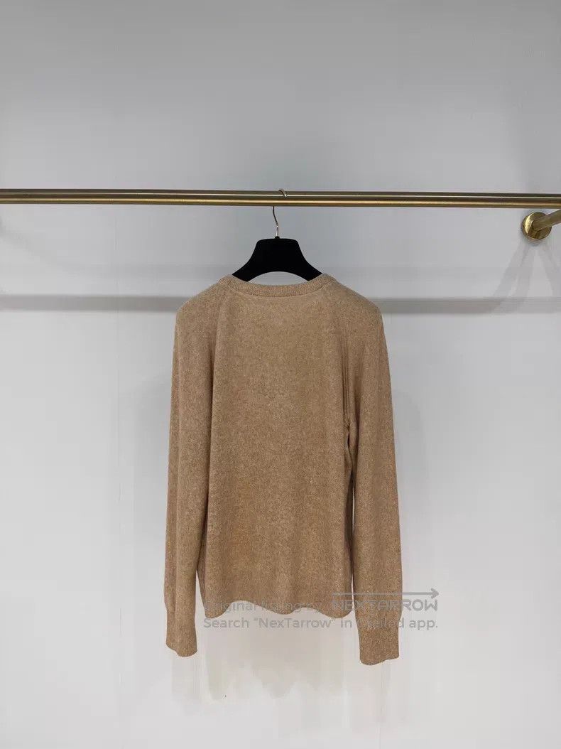 Loro Piana Loro Piana Camel baby cashmere all cashmere knit sweater c Size XS / US 0-2 / IT 36-38 - 5 Thumbnail