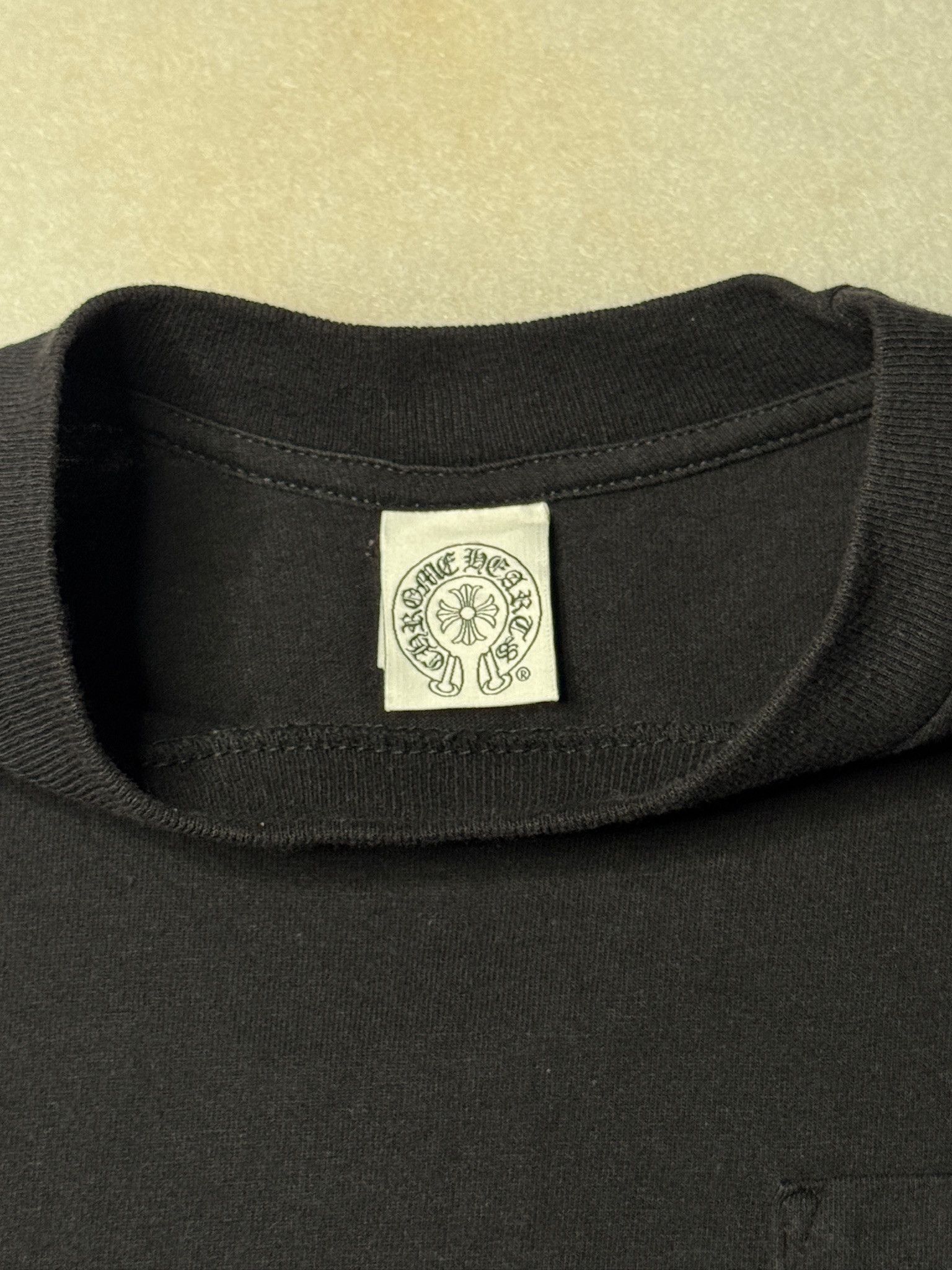 Chrome Hearts Chrome Hearts Vintage Blue Cross Pocket Tee Size US S / EU 44-46 / 1 - 6 Thumbnail