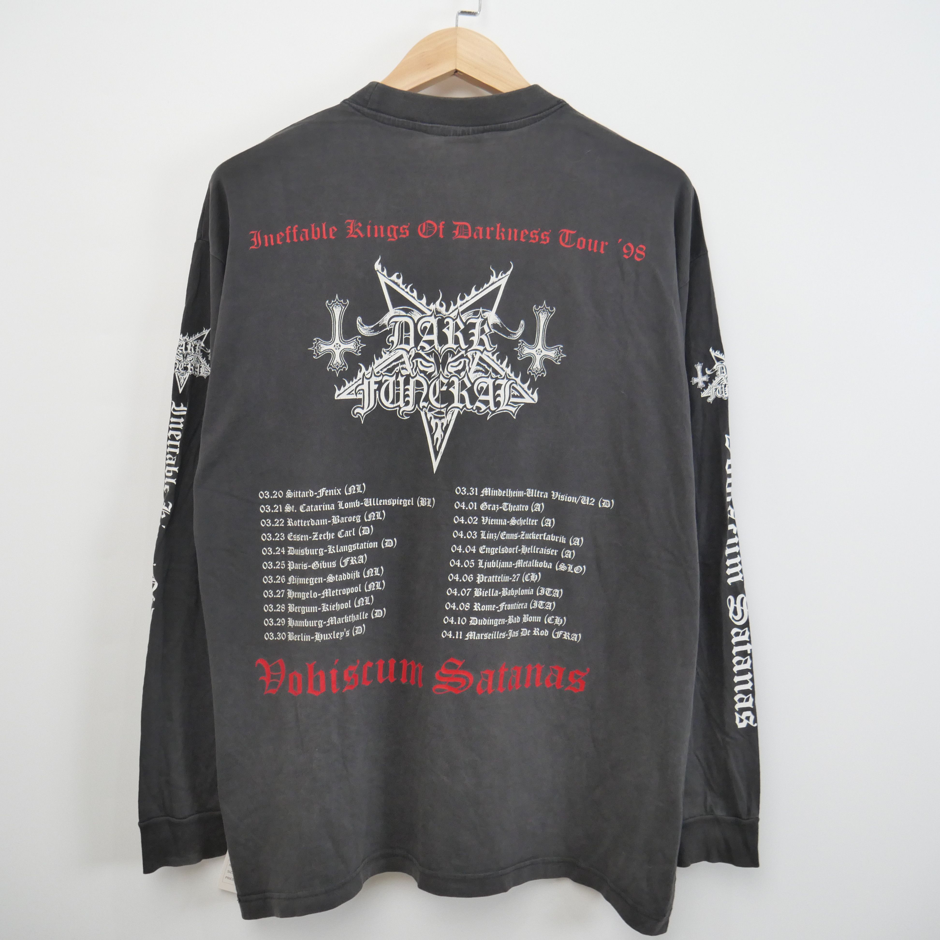 Other Vintage Dark Funeral 00s Shirt Size US XL / EU 56 / 4 - 2 Thumbnail