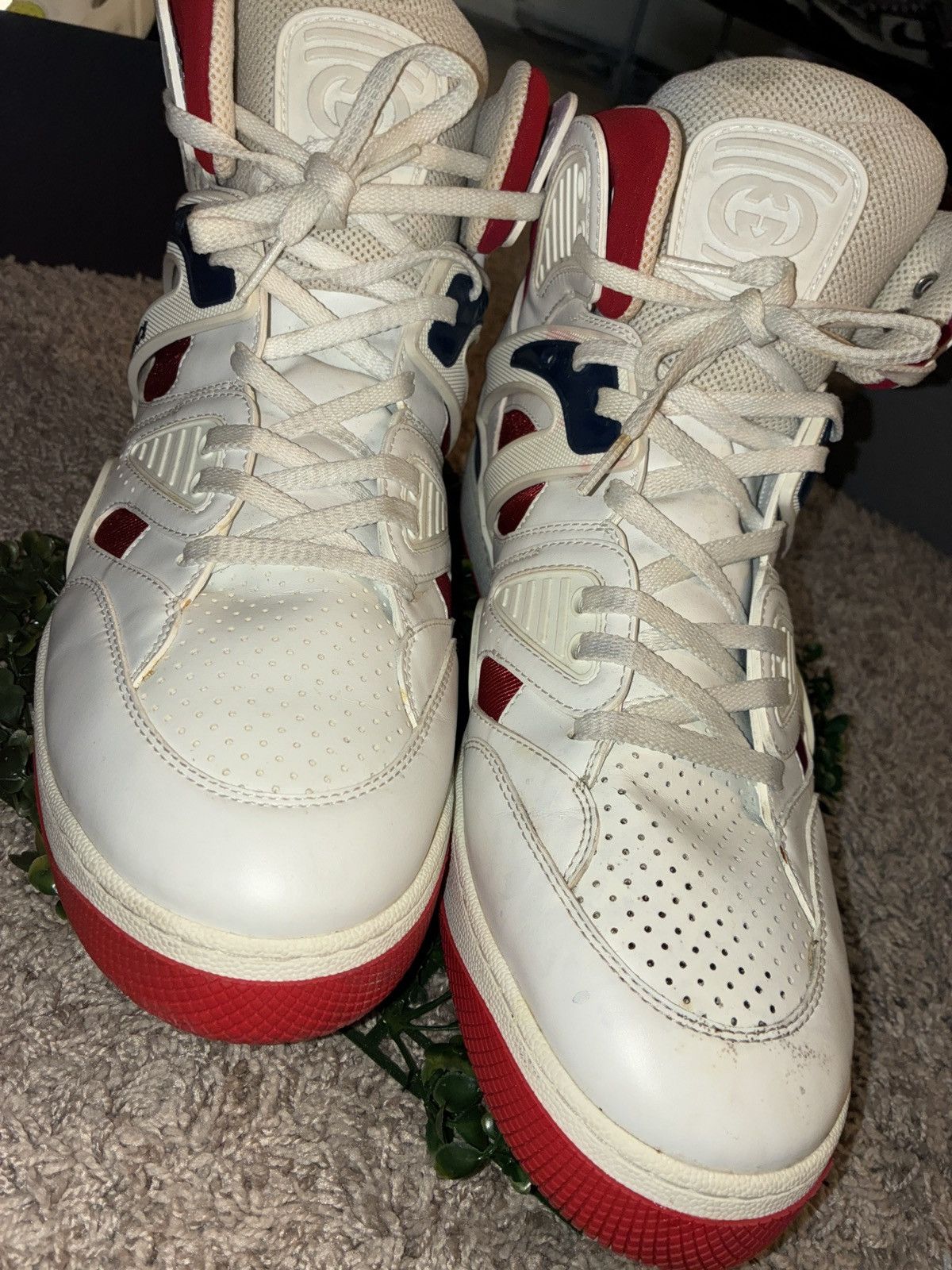 Gucci gucci basket sneakers Size US 13 / EU 46 - 1 Thumbnail