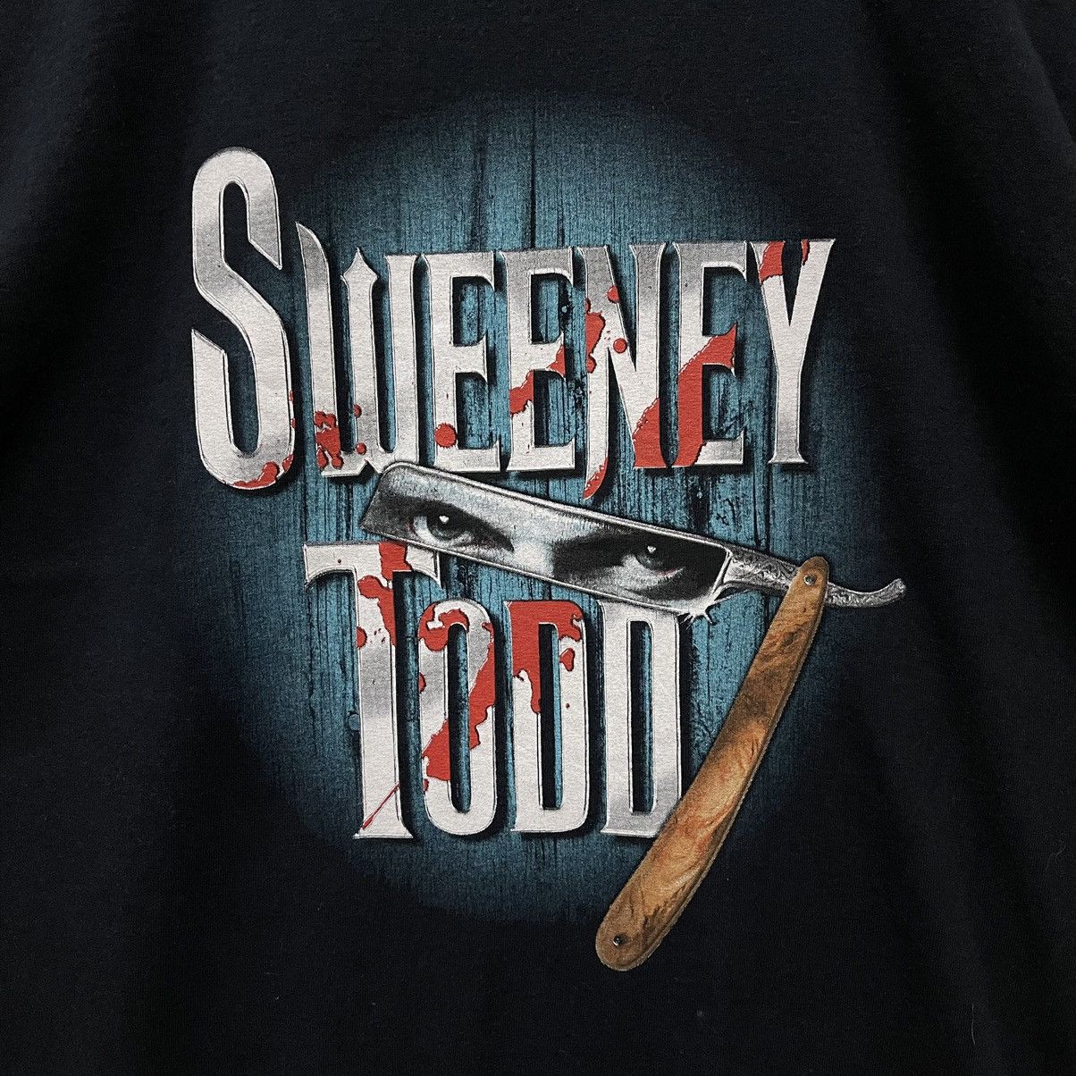 Expert Horror Vintage Sweeney Todd Tshirt the demon barber of fleet street Size US L / EU 52-54 / 3 - 2 Thumbnail