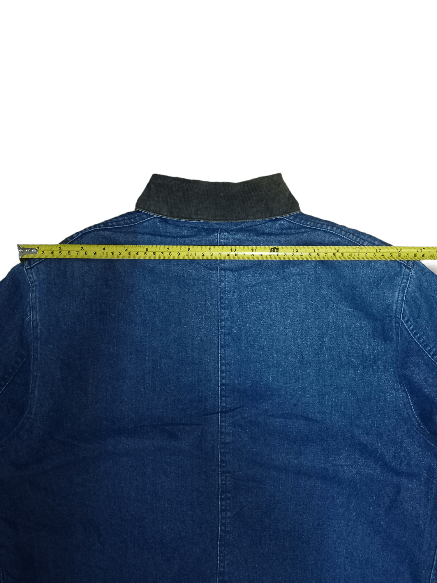 Designer Vintage 80s Carter's Blue Jeans Distressed Denim Jacket Size US L / EU 52-54 / 3 - 12 Thumbnail