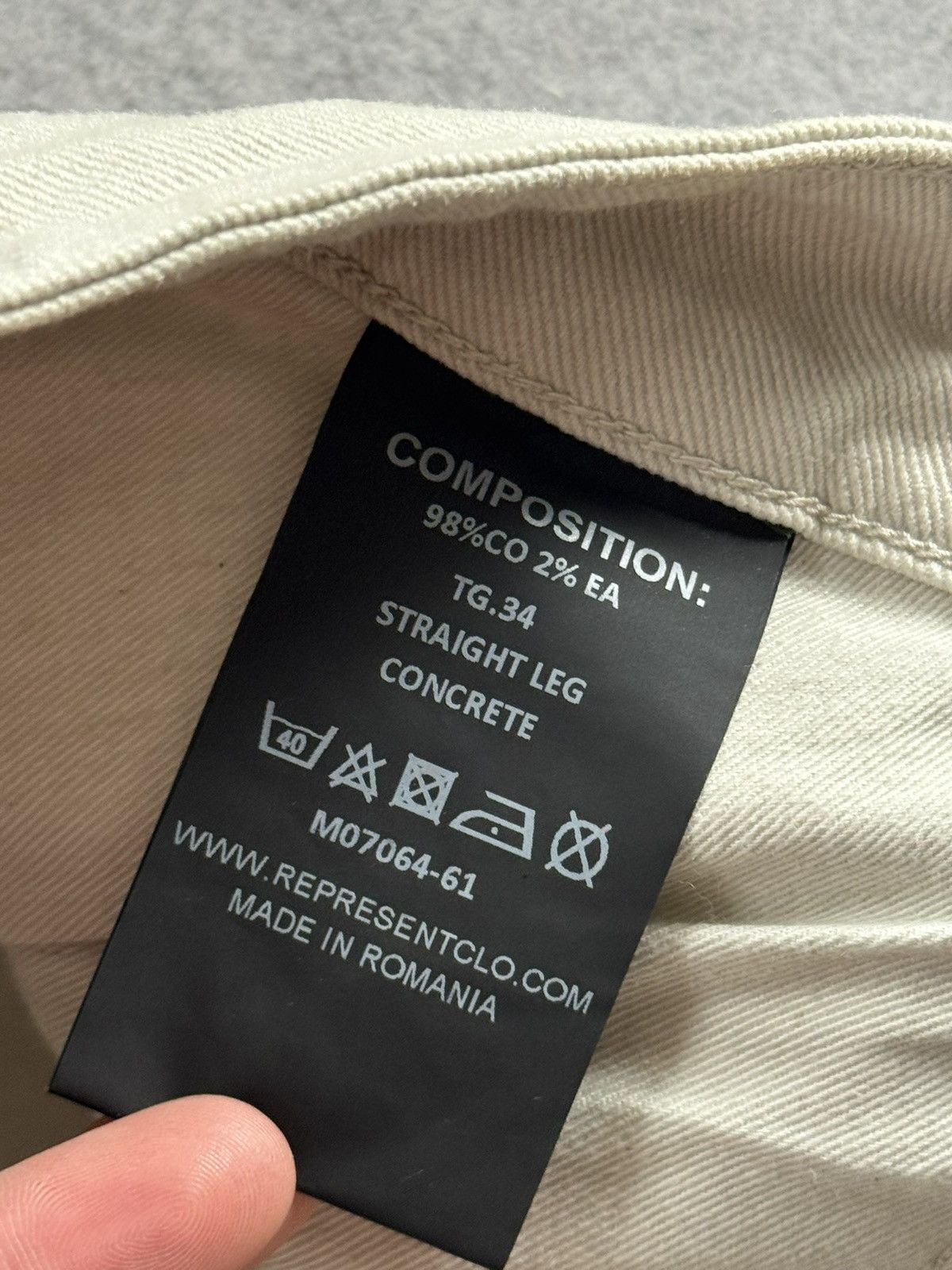 Represent Clo. Represent Clo. 34size denim pants jeans trousers 👖 casual Size US 34 / EU 50 - 11 Thumbnail