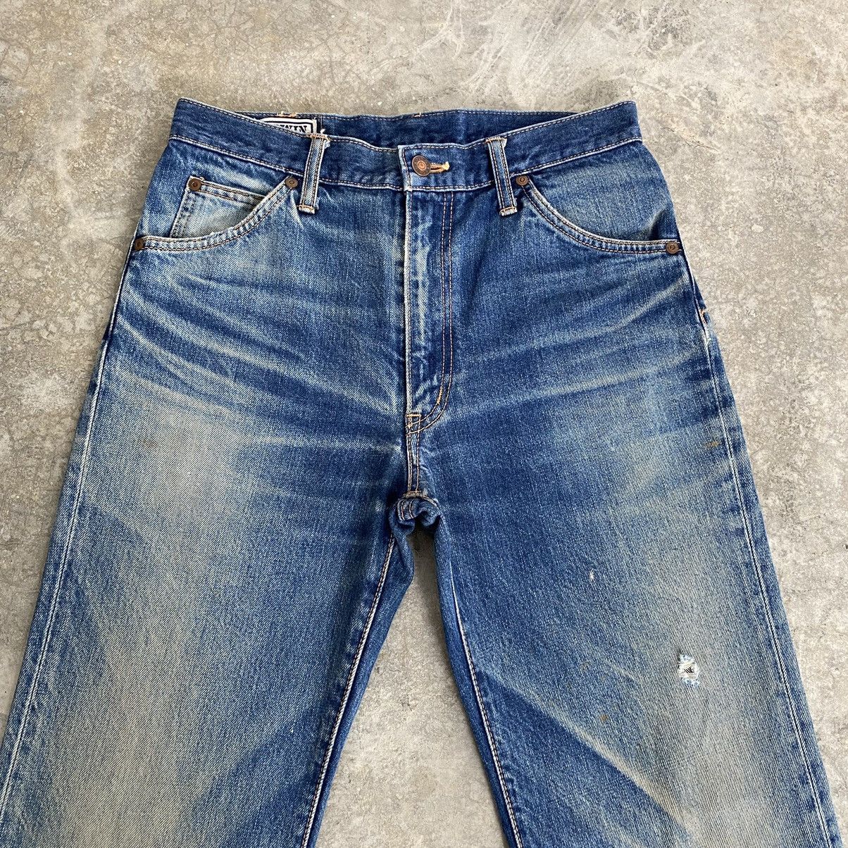 Edwin Size 29x29 Vintage Edwin Faded Honeycomb Denim Jeans Size US 29 - 2 Thumbnail