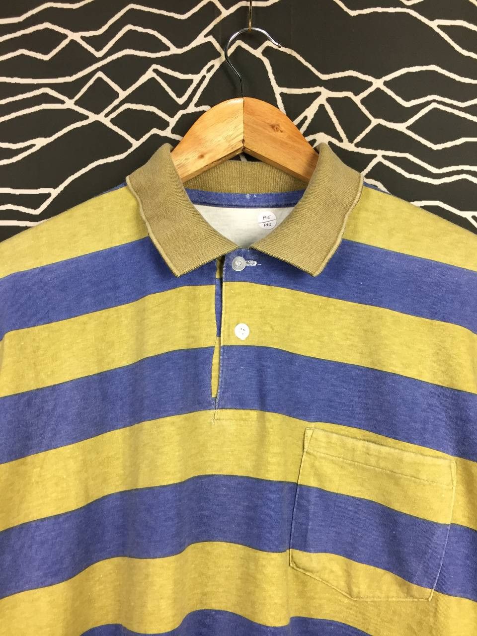 Vintage Vtg Stripe Classic Preppy Retro Single Stitch Polo Shirt Size US M / EU 48-50 / 2 - 3 Thumbnail