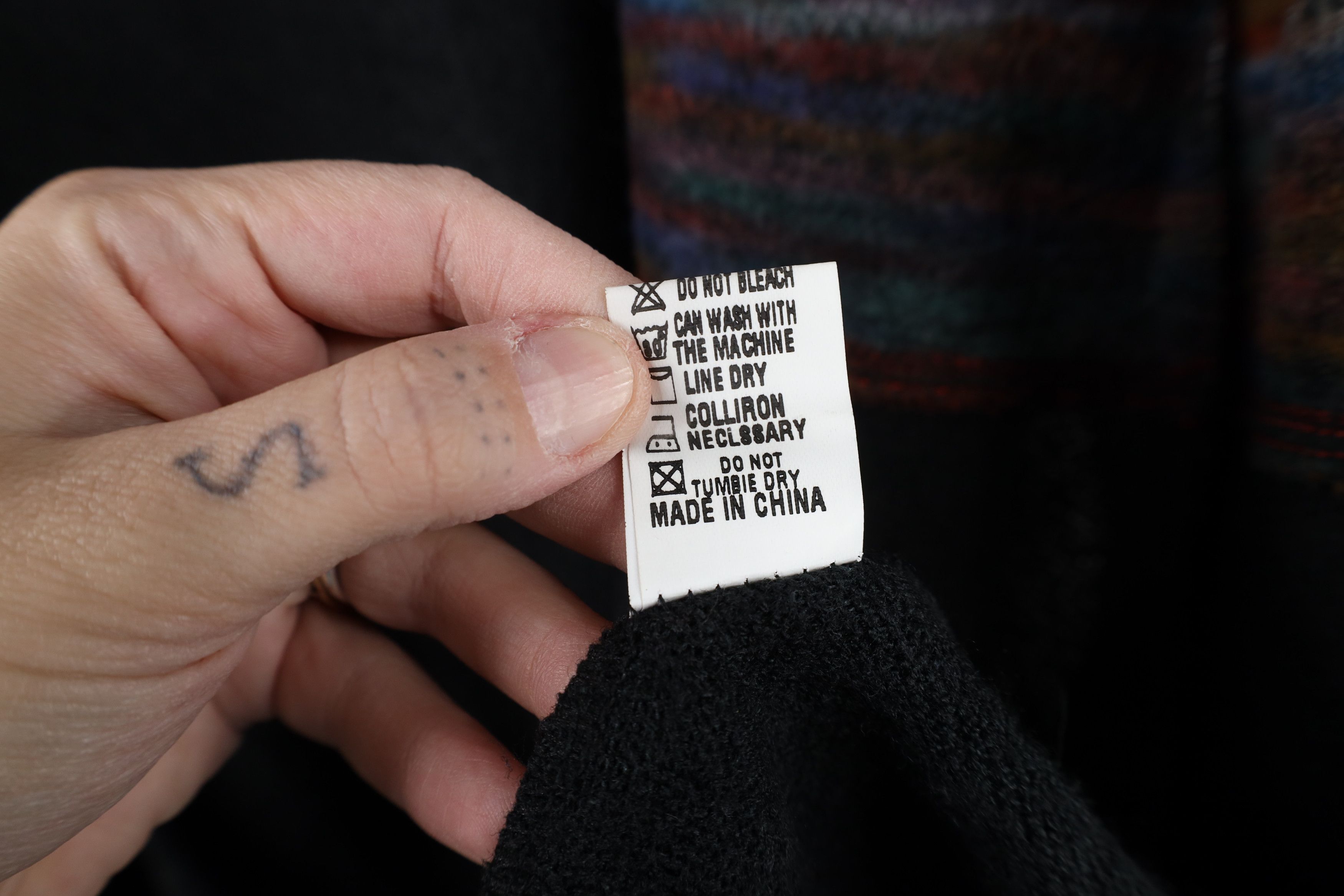 Vintage Vintage 90s Coogi Style Wool Blend Knit Zip Sweater Jacket Size XL / US 12-14 / IT 48-50 - 9 Thumbnail
