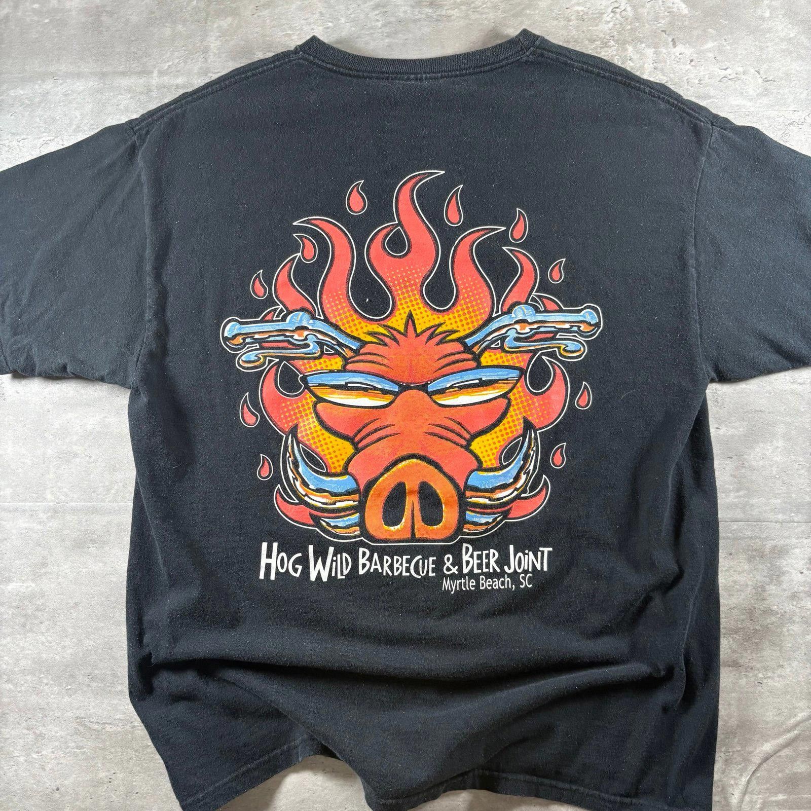 West Coast Choppers Vintage chopper flames hog tee Size US L / EU 52-54 / 3 - 2 Thumbnail