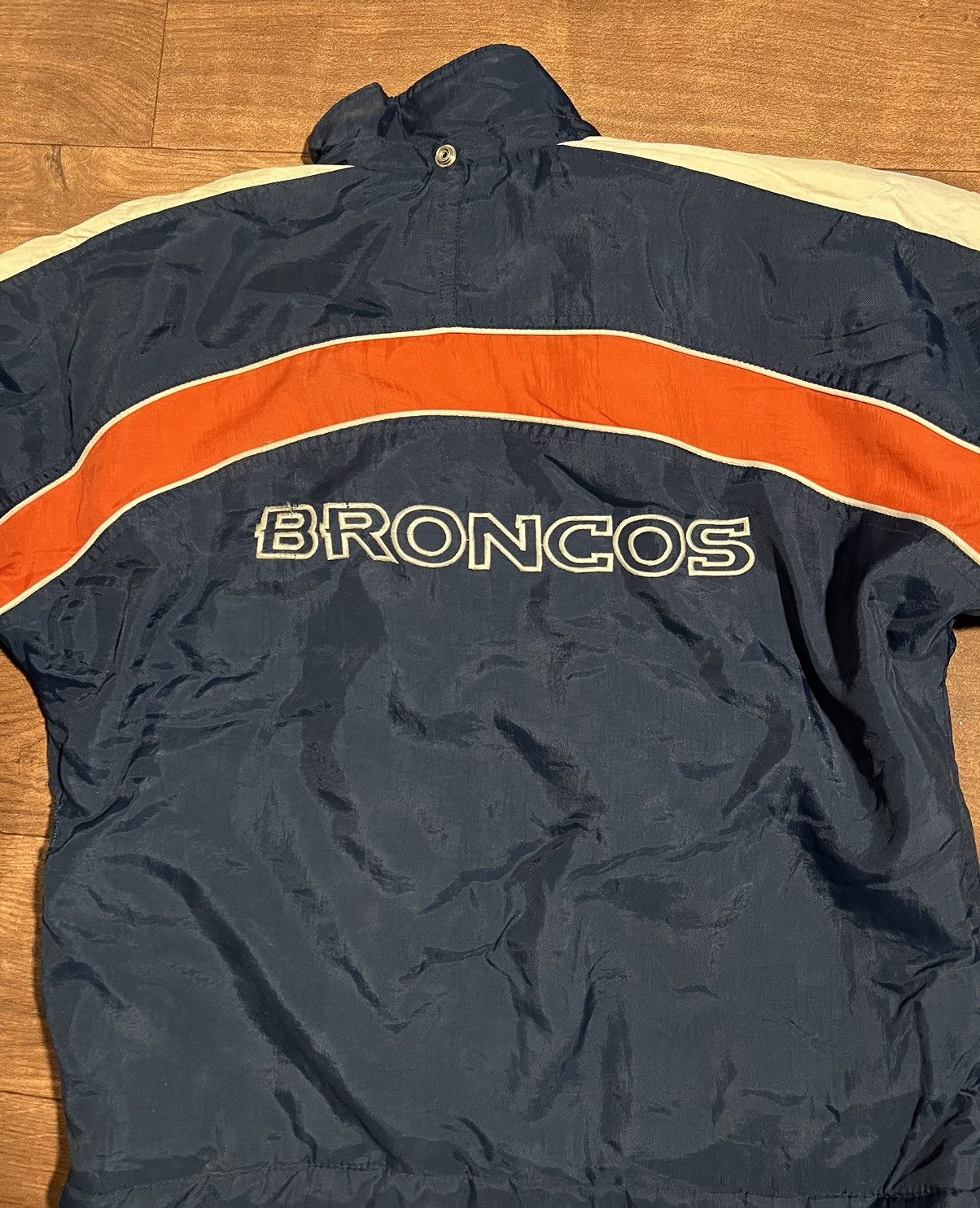 NFL × Vintage Vintage Denver Broncos Windbreaker Jacket Size US L / EU 52-54 / 3 - 5 Thumbnail