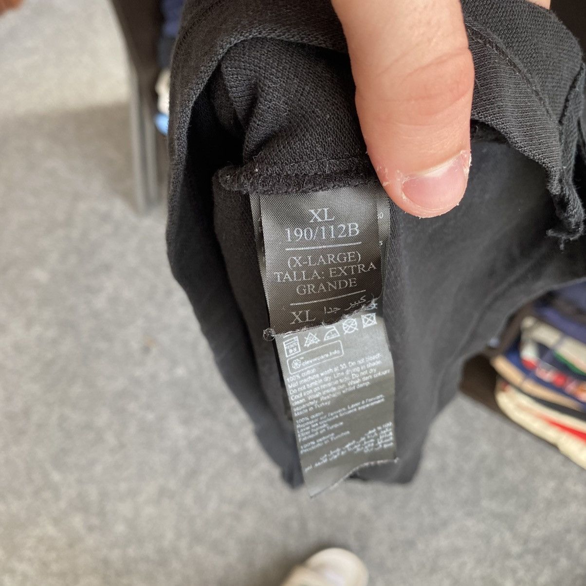Allsaints Mens Allsaints Small Logo y2k streetwear designer polo Size US XL / EU 56 / 4 - 7 Thumbnail