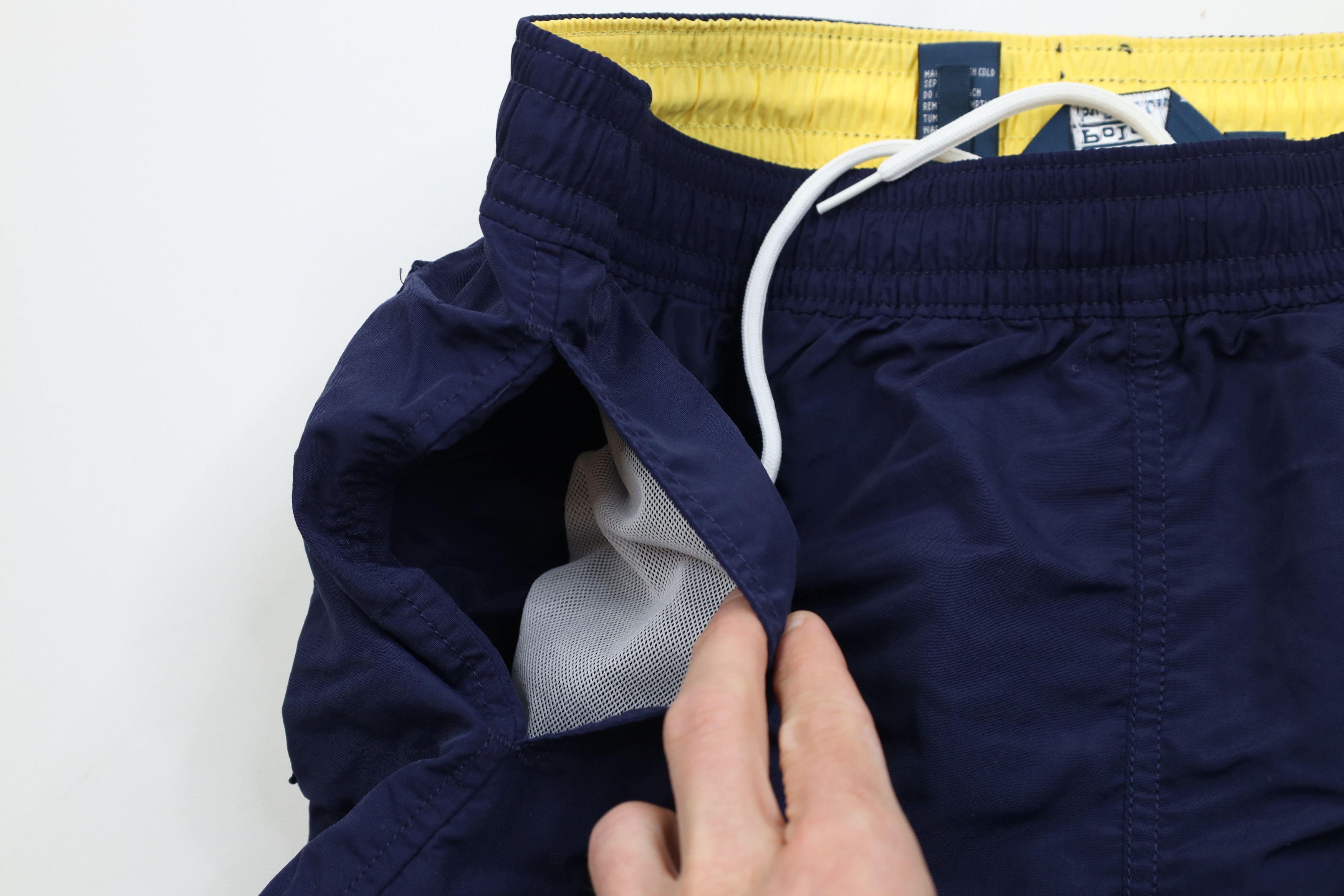 Ralph Lauren Vintage 90s Ralph Lauren Above Knee Lined Shorts Swim Trunks Size US 36 / EU 52 - 6 Thumbnail