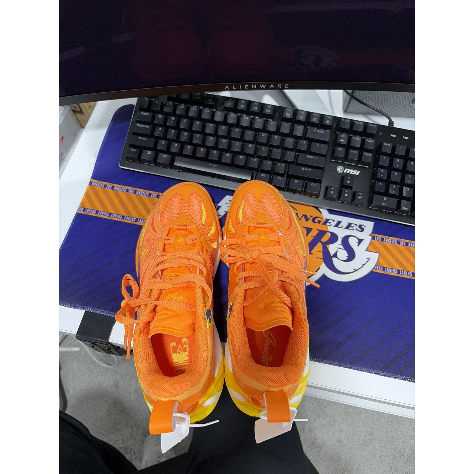 Other Rigorer Austin Reaves AR3 "Sunset" Basketball Shoes Size 8.5 Size US 8.5 / EU 41-42 - 5 Thumbnail
