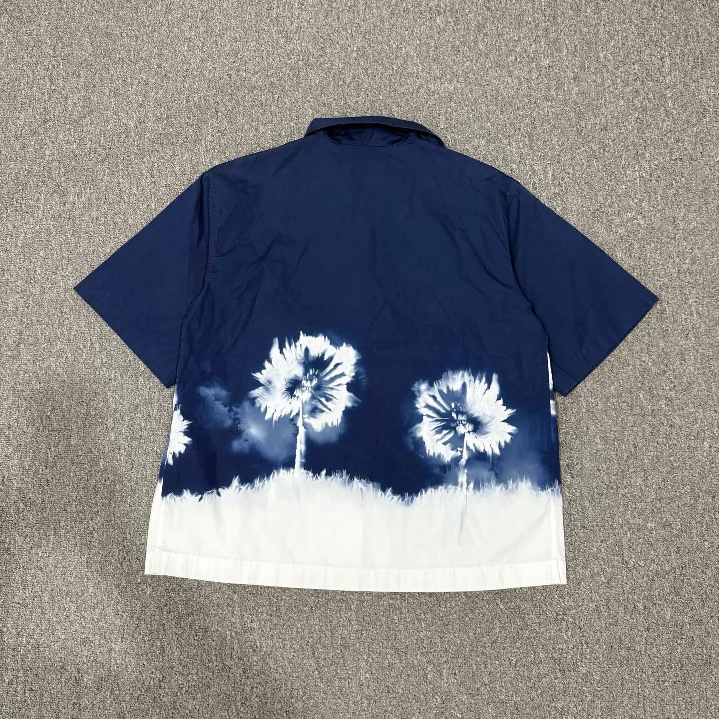 Prada Prada Blue Tie-Dye Logo Shirt & Pants Set 42 99 New Size M / US 6-8 / IT 42-44 - 3 Thumbnail