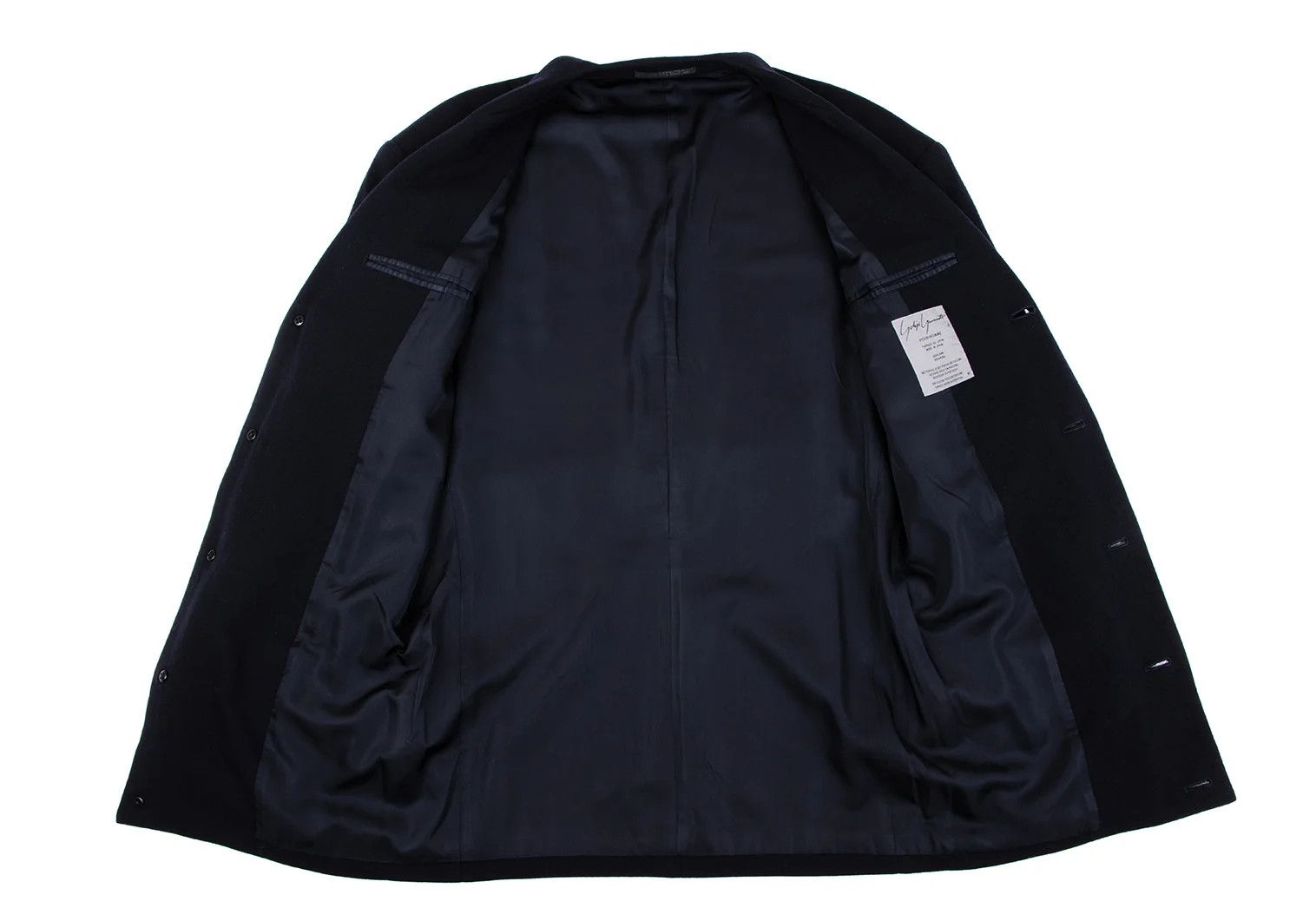 Yohji Yamamoto Yohji Yamamoto Wool Pocket Jacket Navy M Size US M / EU 48-50 / 2 - 10 Thumbnail