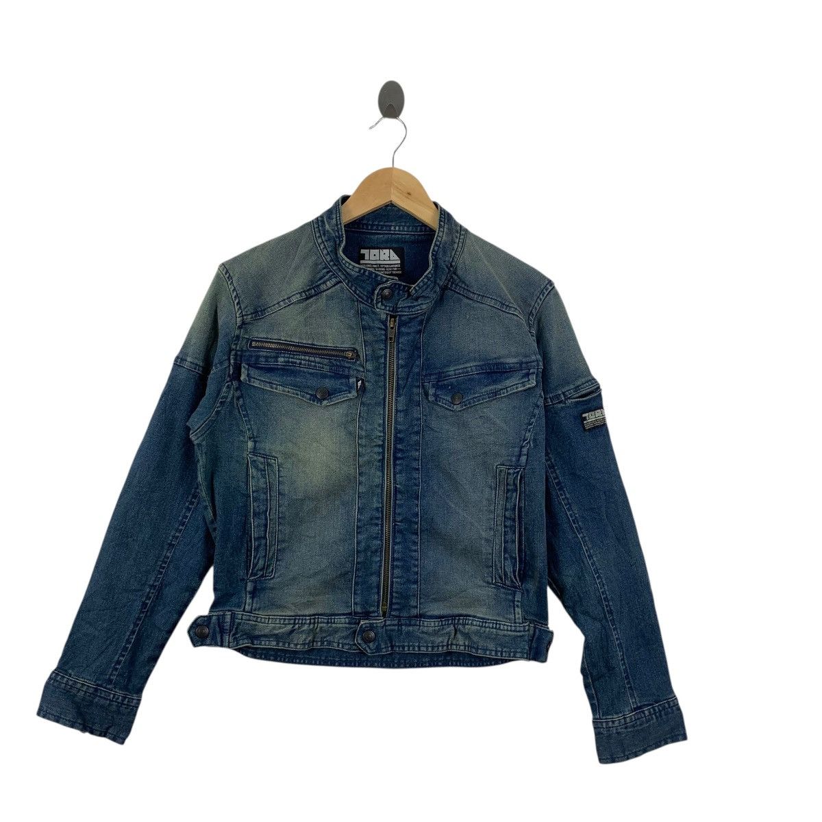Vintage Vintage TORA JAPAN TORACHI Denim Jeans Jacket Windbreaker Size US M / EU 48-50 / 2 - 4 Thumbnail