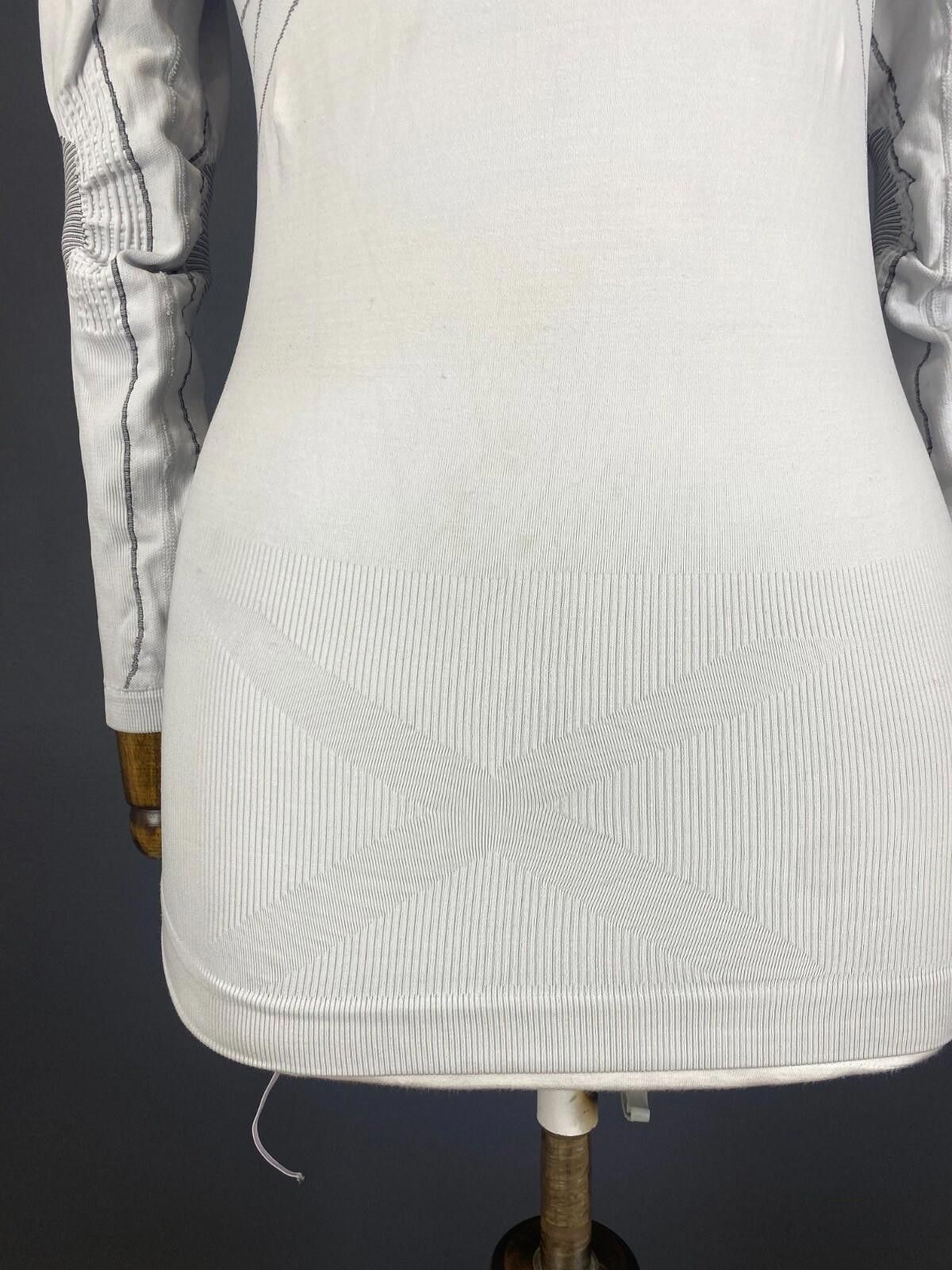 Designer X-Bionic White Long Sleeve Top Jersey Thermo Short Size S/M Size M / US 6-8 / IT 42-44 - 4 Thumbnail