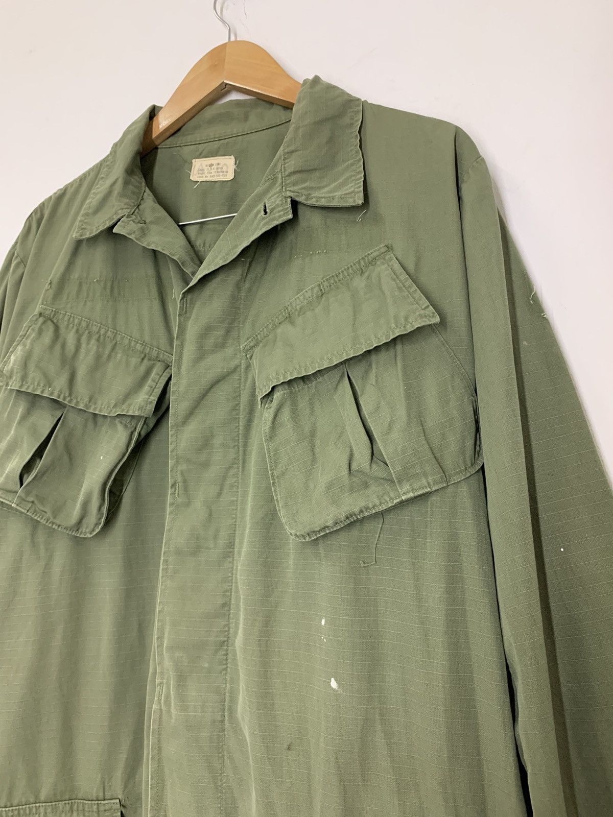 Avirex Vintage US Army Tropical Combat Vietnam War Jacket Size US L / EU 52-54 / 3 - 6 Thumbnail