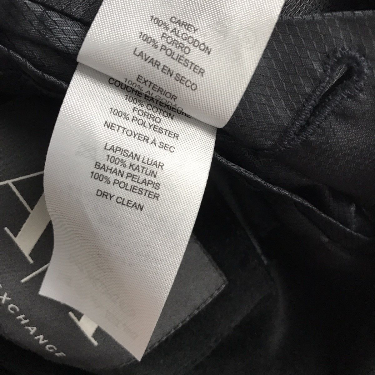 Armani Exchange Armani Exchange Velvet Black Blazer Smoking Jacket Mens M Size 36R - 11 Thumbnail
