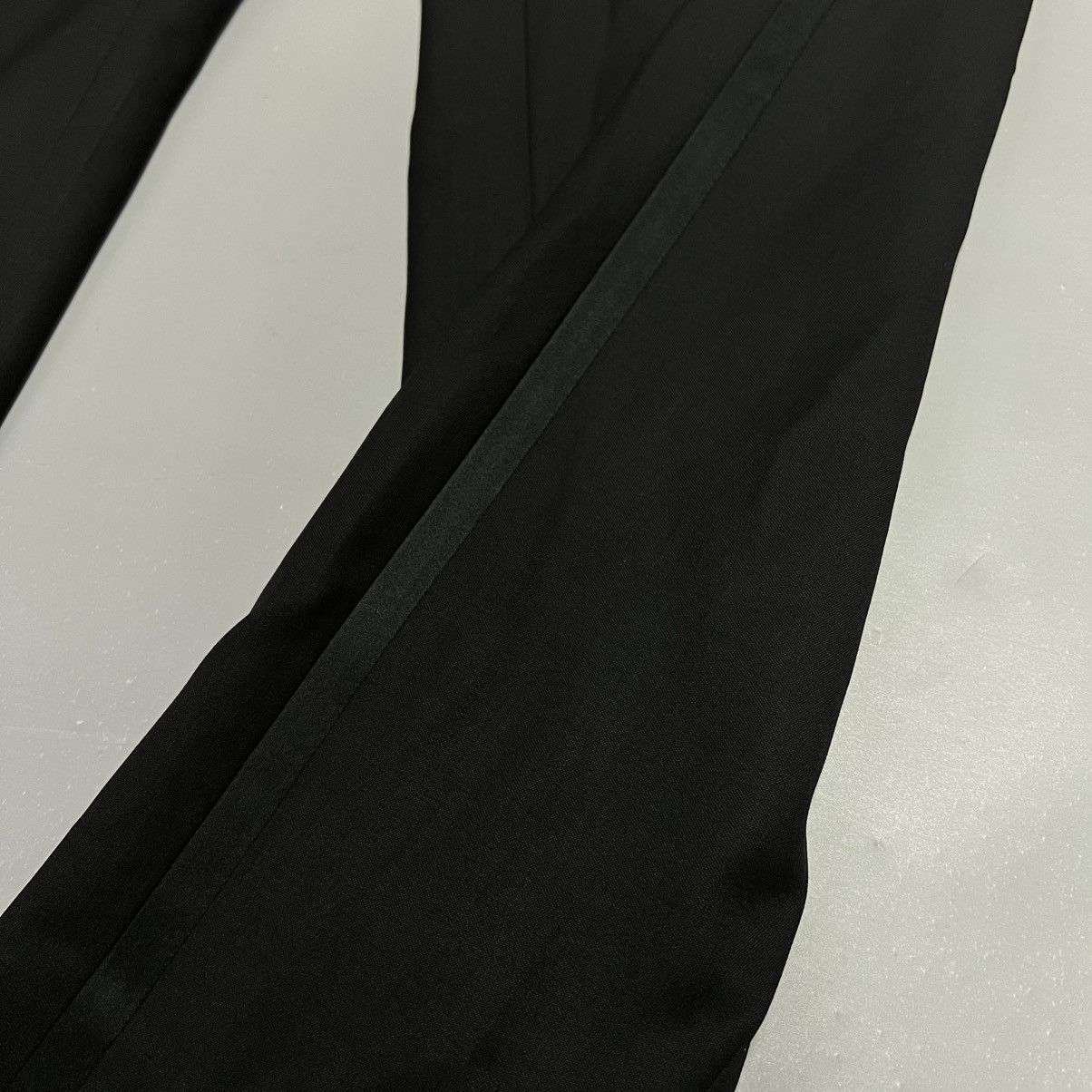 Canali Canali Suit Two Piece Suit Blazer one button + pants black Size 52L - 13 Thumbnail