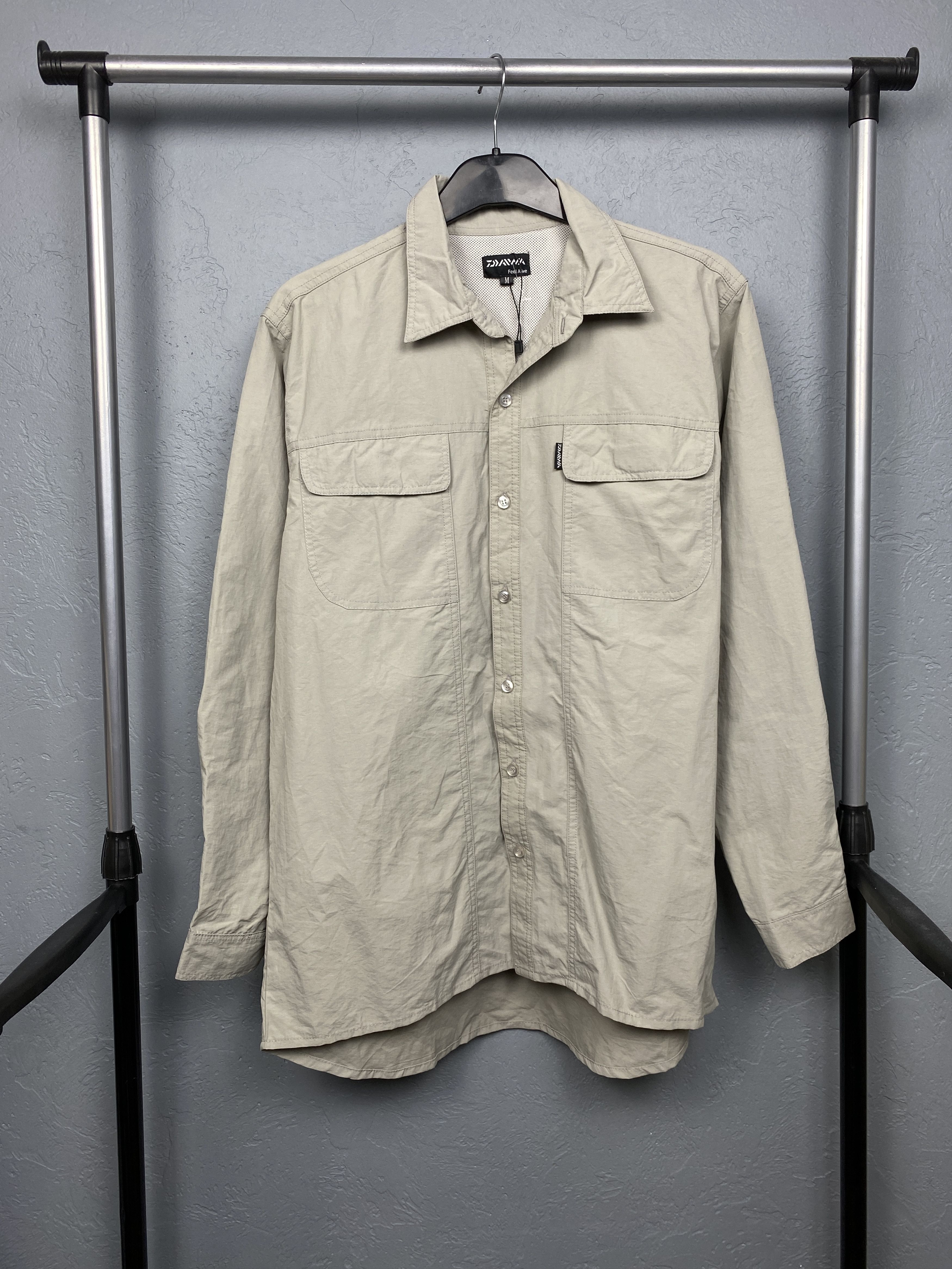 DAIWA Daiwa Vintage Mens Outdoor Cargo Shirt Size US M / EU 48-50 / 2 - 1 Thumbnail