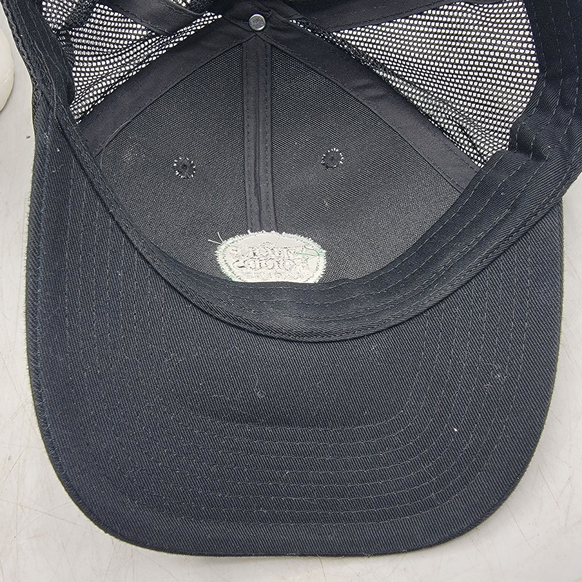 Port Authority Whole Foods Market Black Green Trucker Hat Work Wear Casual Size ONE SIZE - 8 Thumbnail