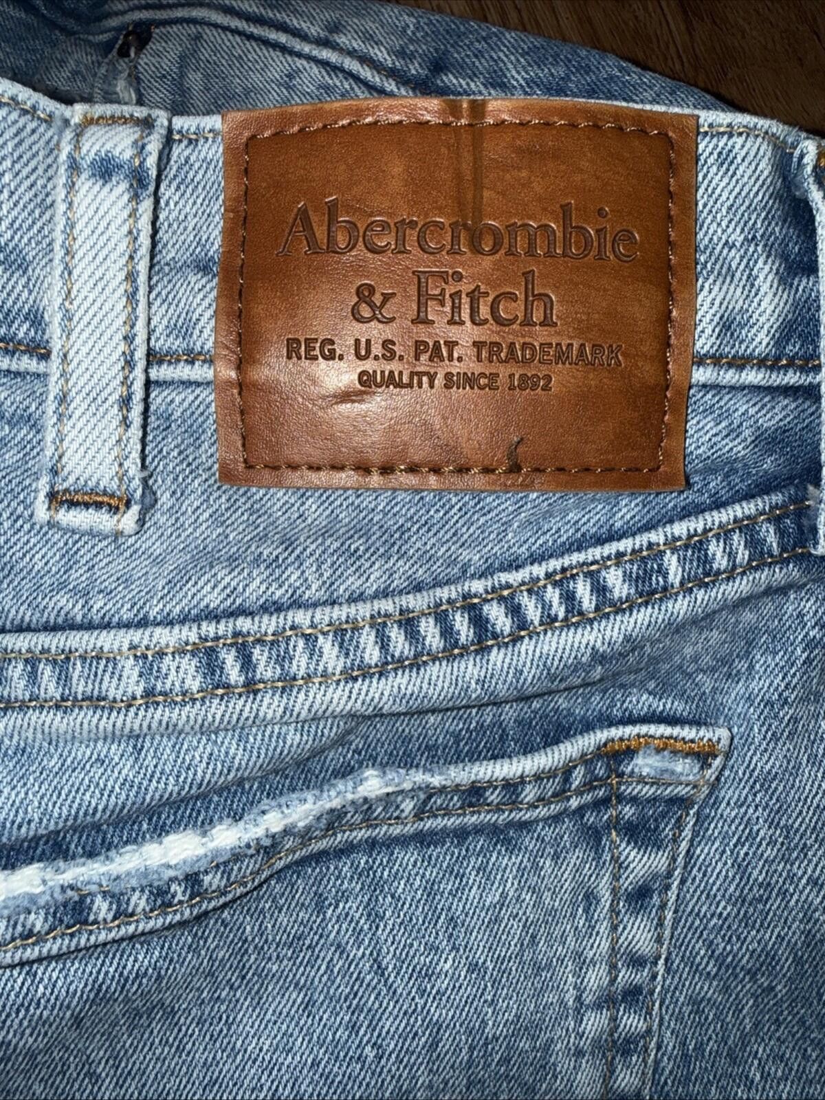 Abercrombie & Fitch Abercrombie & Fitch Jeans Mens Stonewash 90 Straight Vintage Size US 34 / EU 50 - 7 Thumbnail