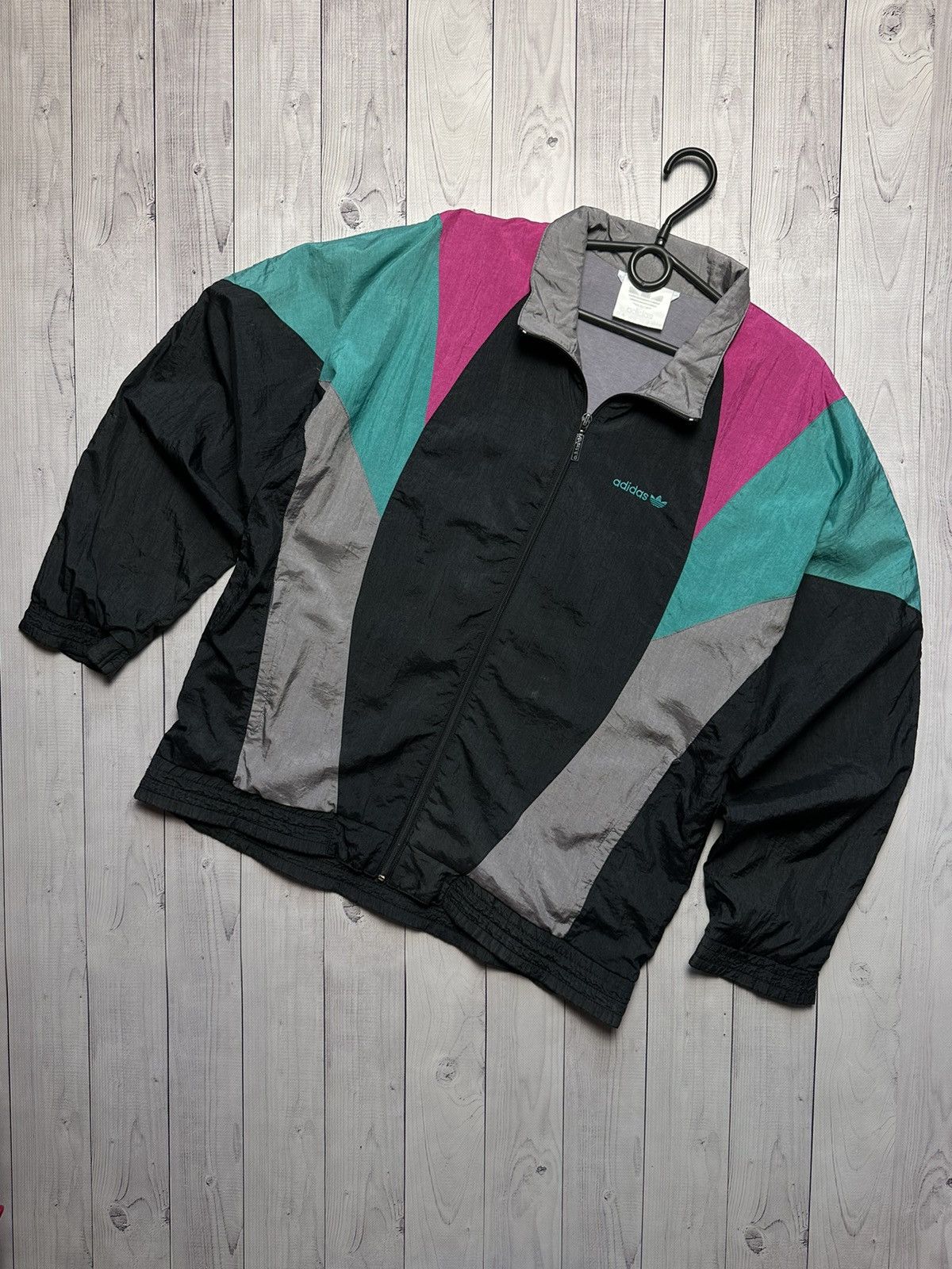 Vintage adidas track jacket size S multicolor