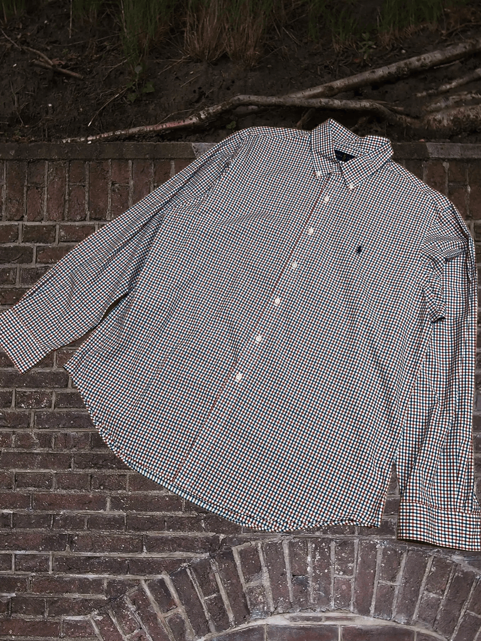 Polo Ralph Lauren long-sleeved button-down shirt Polo Ralph Lauren vintage Y2K Size US XL / EU 56 / 4 - 1 Thumbnail