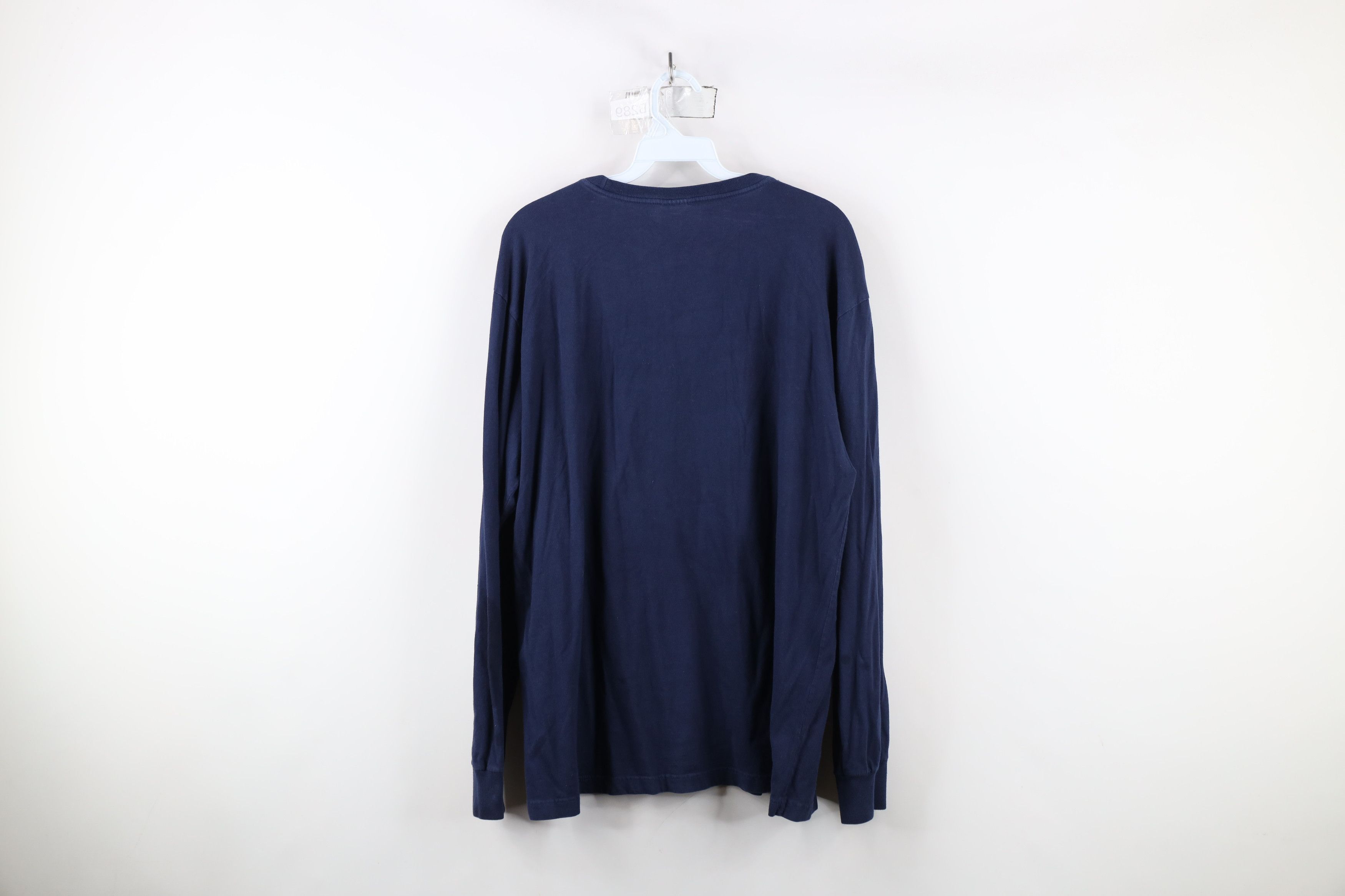 Ralph Lauren × Vintage Vintage 90s Ralph Lauren Track Shoe Long Sleeve T-Shirt Blue Size US M / EU 48-50 / 2 - 12 Thumbnail