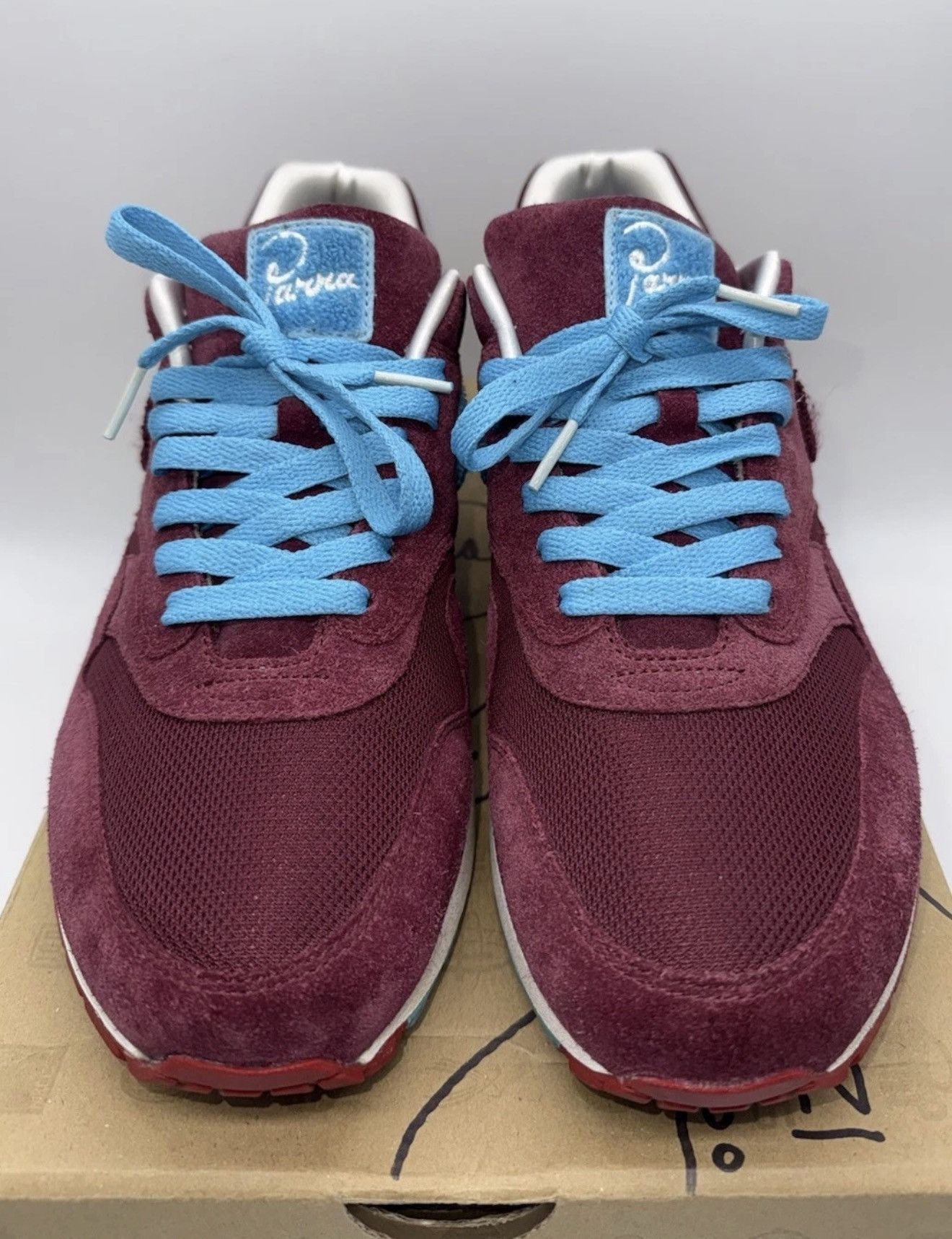 Nike × Parra Nike Air Max 1 Premium Patta x Parra Cherrywood SZ 10.5 US Size US 10.5 / EU 43-44 - 6 Thumbnail