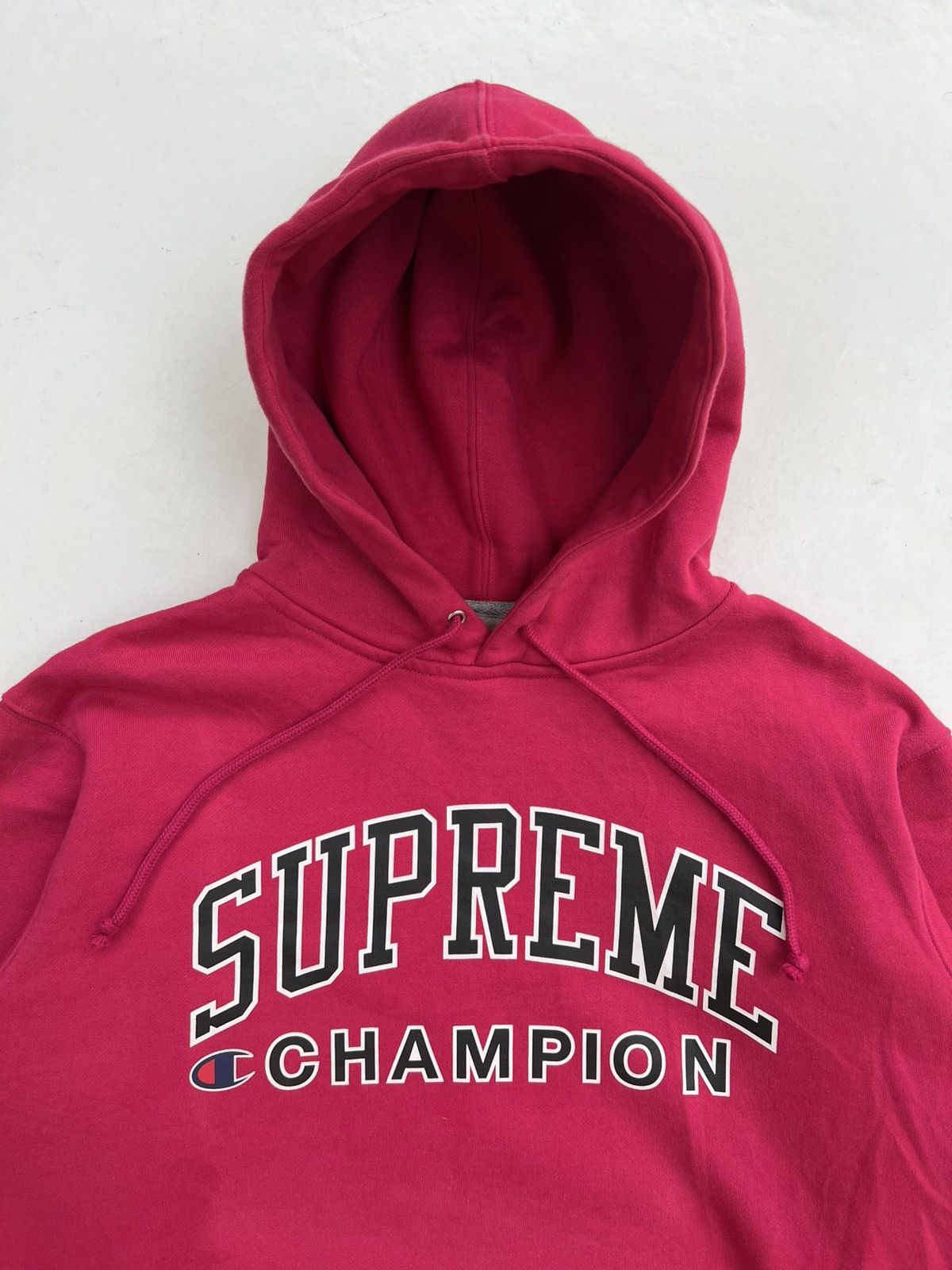 Champion × Supreme Supreme x Champion Label Hooded Sweatshirt Size US L / EU 52-54 / 3 - 2 Thumbnail