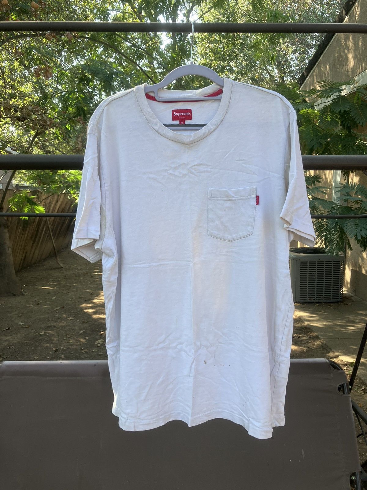 Supreme Pocket Tee Size US XL / EU 56 / 4 - 1 Thumbnail