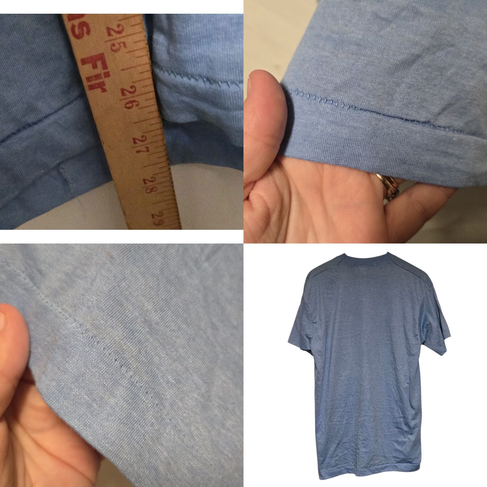 Vintage VINTAGE Screen Stars T-Shirt Blue Sky Movie Promo 1990s XL Unisex Adults Short Sleeve Cotton RARE Size US XL / EU 56 / 4 - 8 Thumbnail