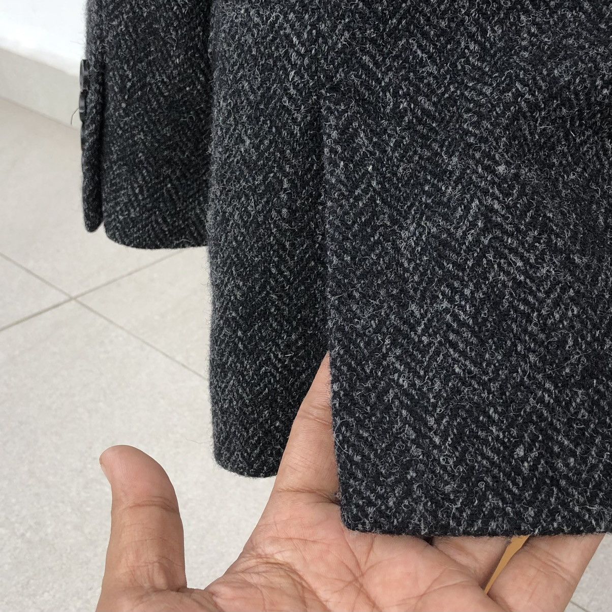 Harris Tweed Harris Tweed x AXCIKATE Wool Coat Jacket Size US M / EU 48-50 / 2 - 16 Thumbnail