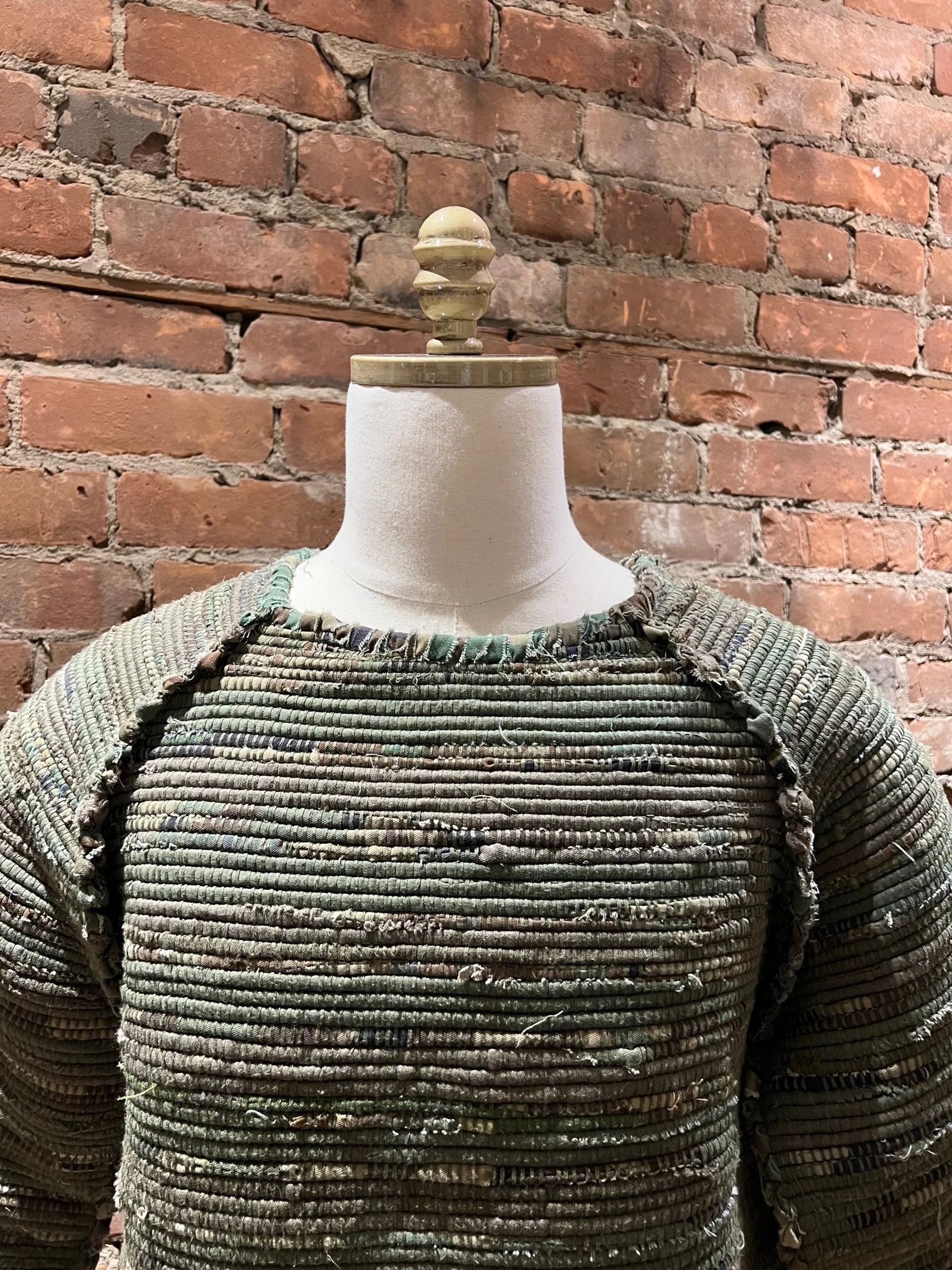 Sasquatchfabrix Sasquatchfabrix. “Sakiori Rag-Rug” Knit Crew Size US M / EU 48-50 / 2 - 4 Thumbnail