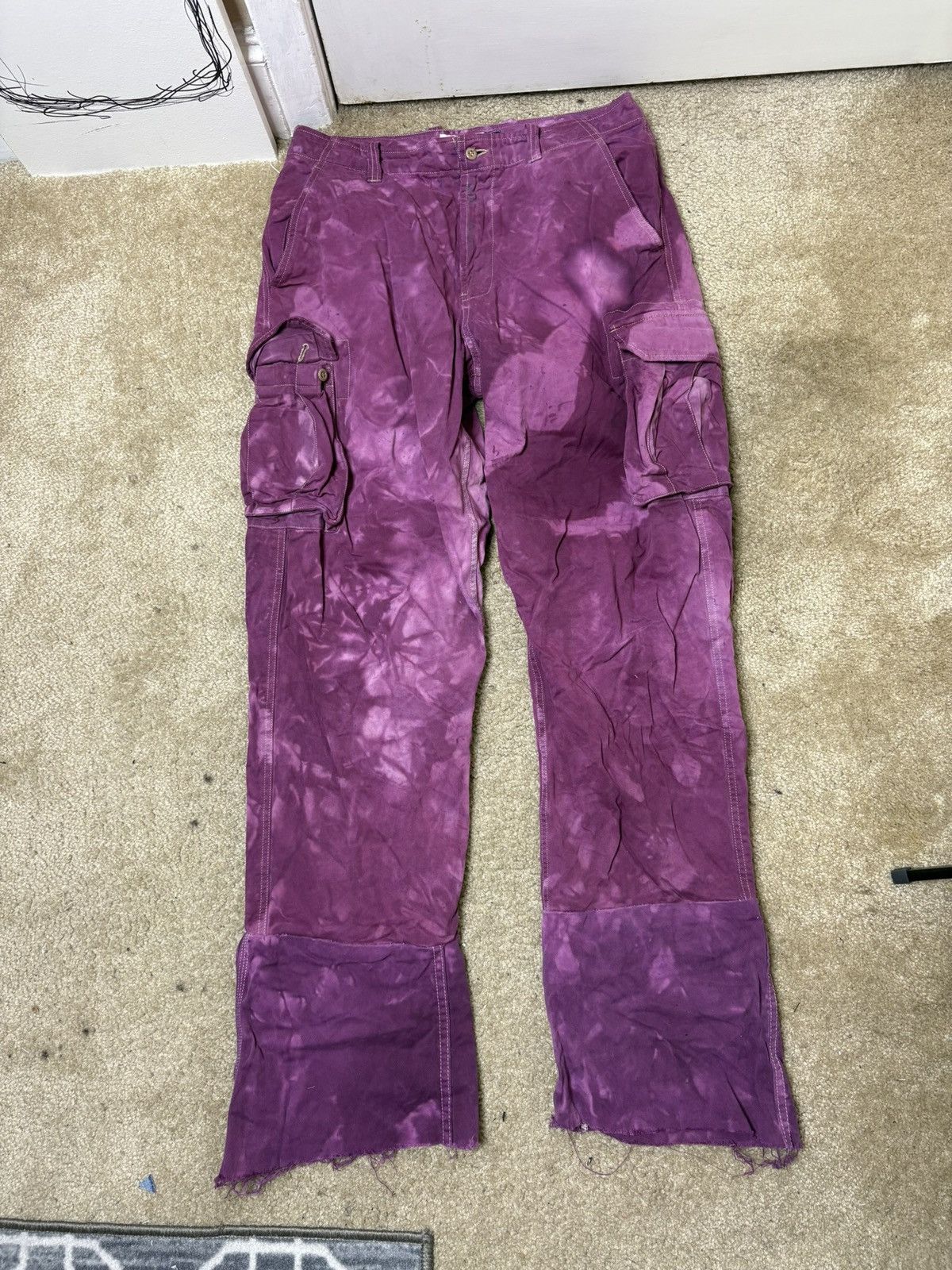 Vintage Custom Cargo Pants Size US 35 - 5 Thumbnail