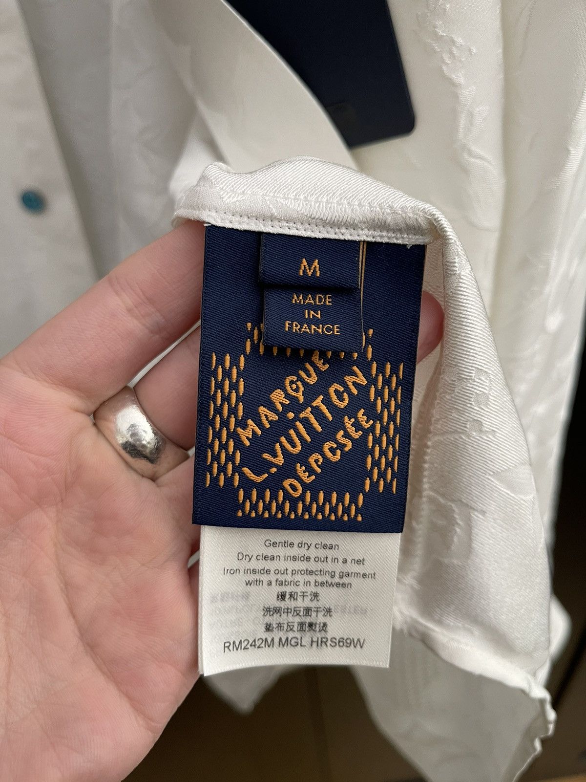 Louis Vuitton Louis Vuitton Silk Shirt Size US M / EU 48-50 / 2 - 8 Thumbnail
