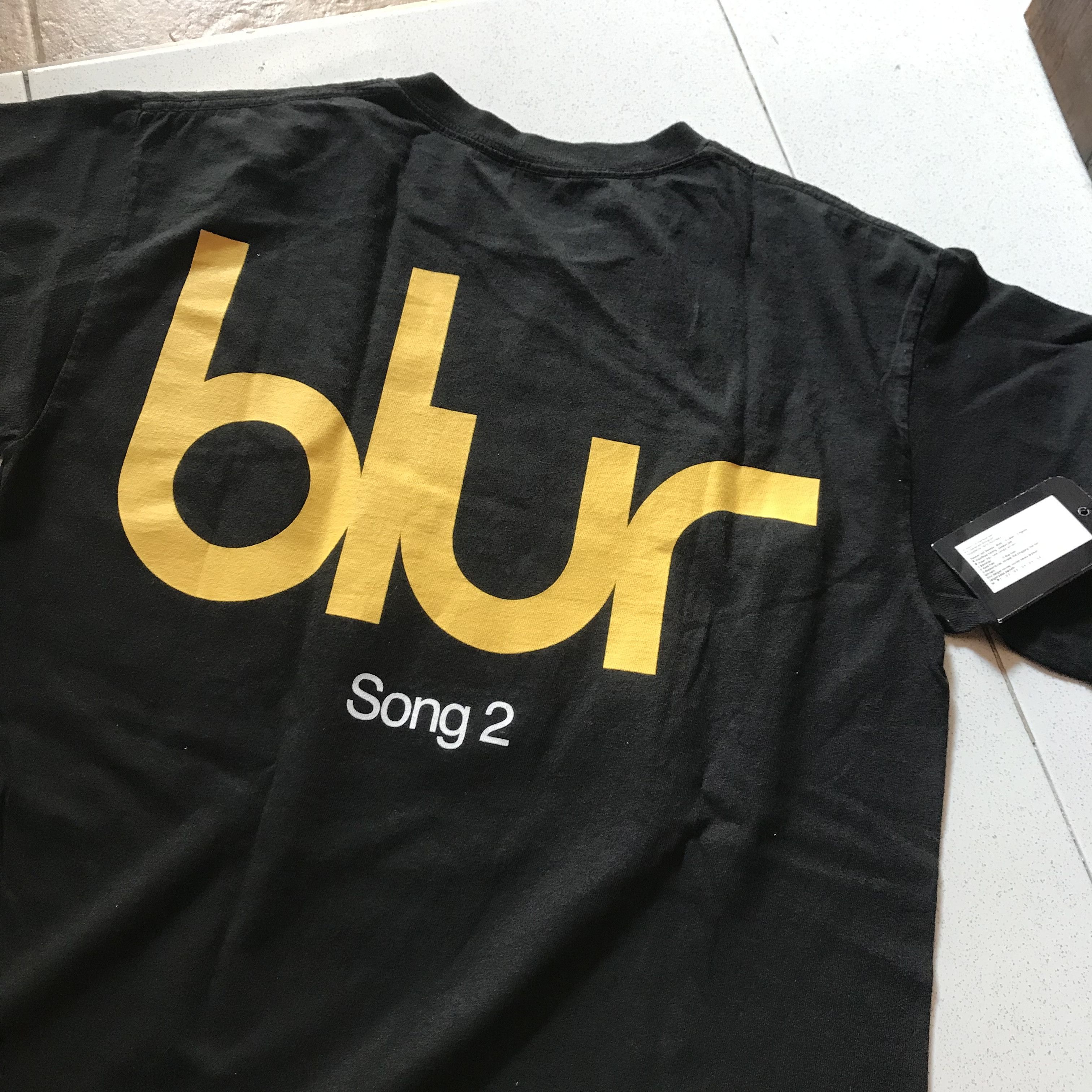 Other BLUR X PLEASURES SONG 2 TEE BLACK Pleasures Spring Size US M / EU 48-50 / 2 - 9 Thumbnail