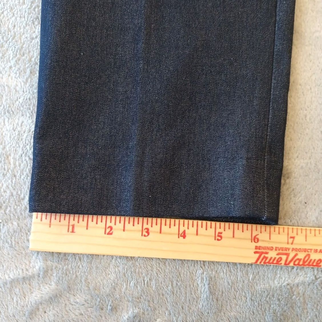 Talbots Talbots Chatham Ankle Pants Womens Size 14 Blue Side Zip Stretch 35x27 Size 36" / US 14 / IT 50 - 6 Thumbnail