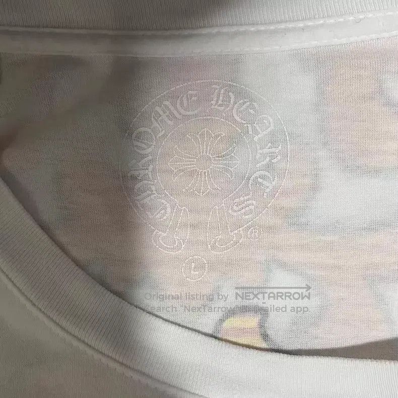 Chrome Hearts CHROME HEARTS Size L Sanskrit Sword Totem Printed Round Nec Size US L / EU 52-54 / 3 - 3 Thumbnail