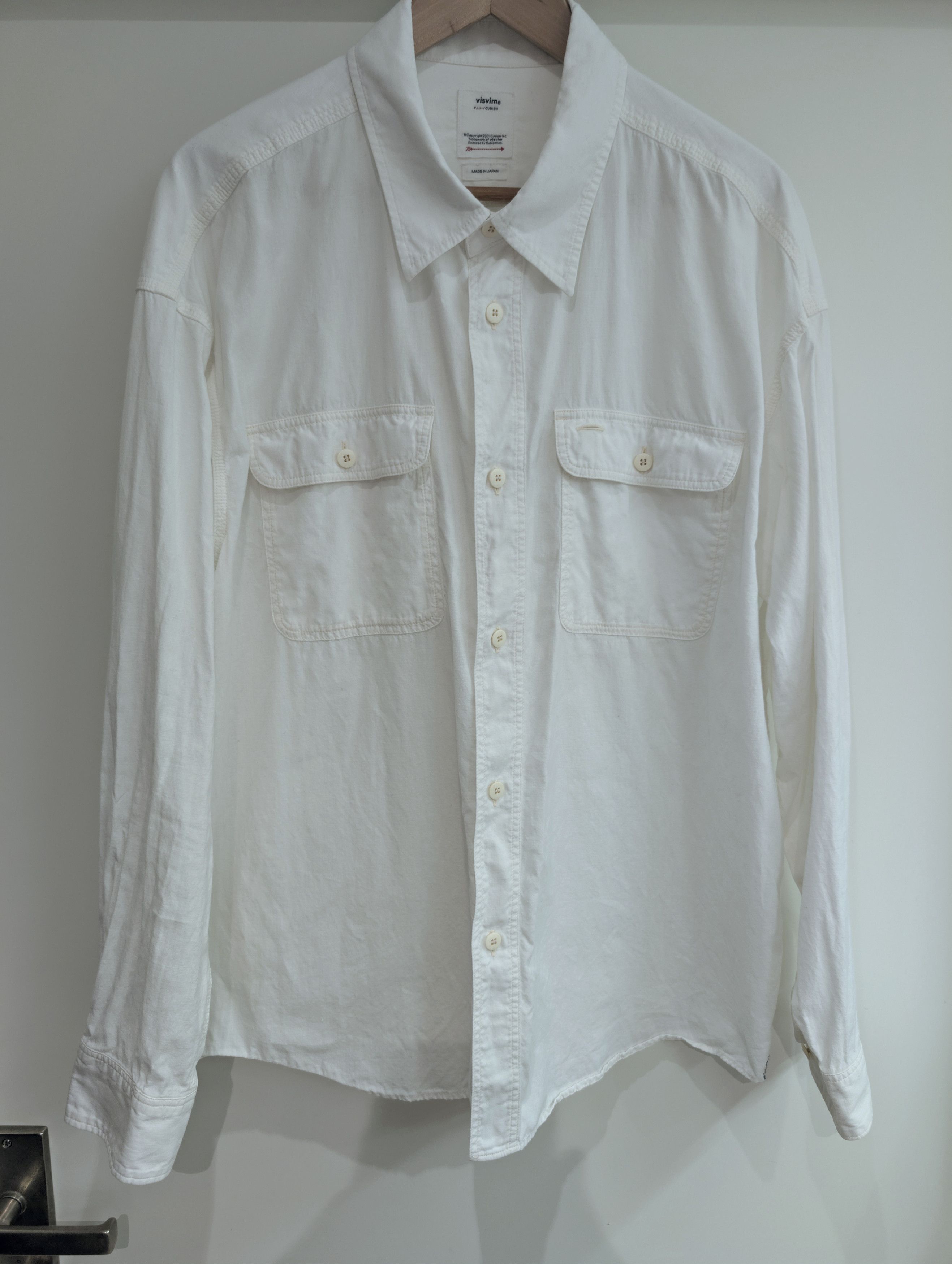 Visvim LANGER CHAMBRAY L/S button up shirt, 3 Size US L / EU 52-54 / 3 - 2 Thumbnail