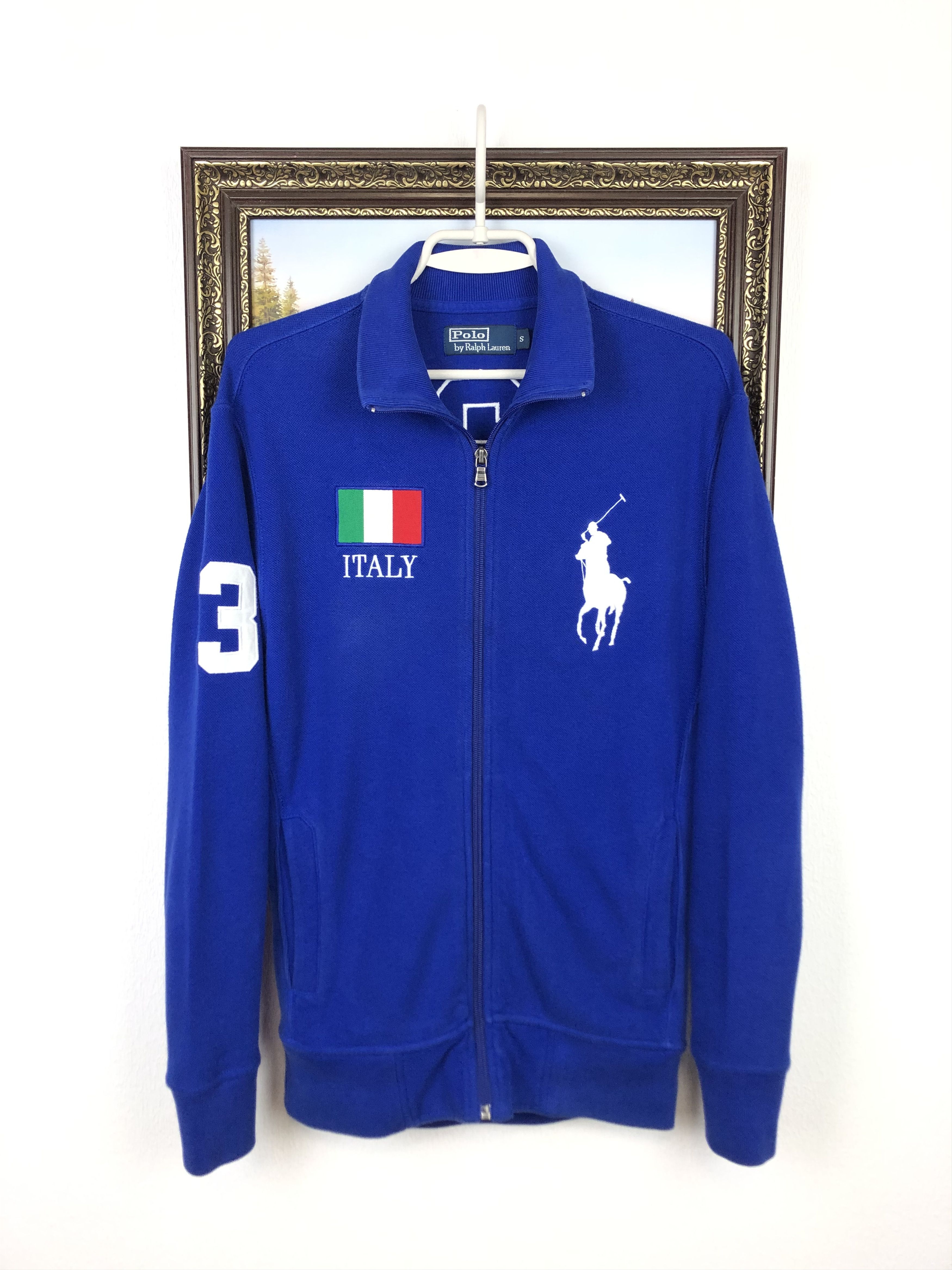 Polo Ralph Lauren Polo Ralph Lauren Big Pony Italy Track Top Mens Jacket #3 Size US S / EU 44-46 / 1 - 3 Thumbnail