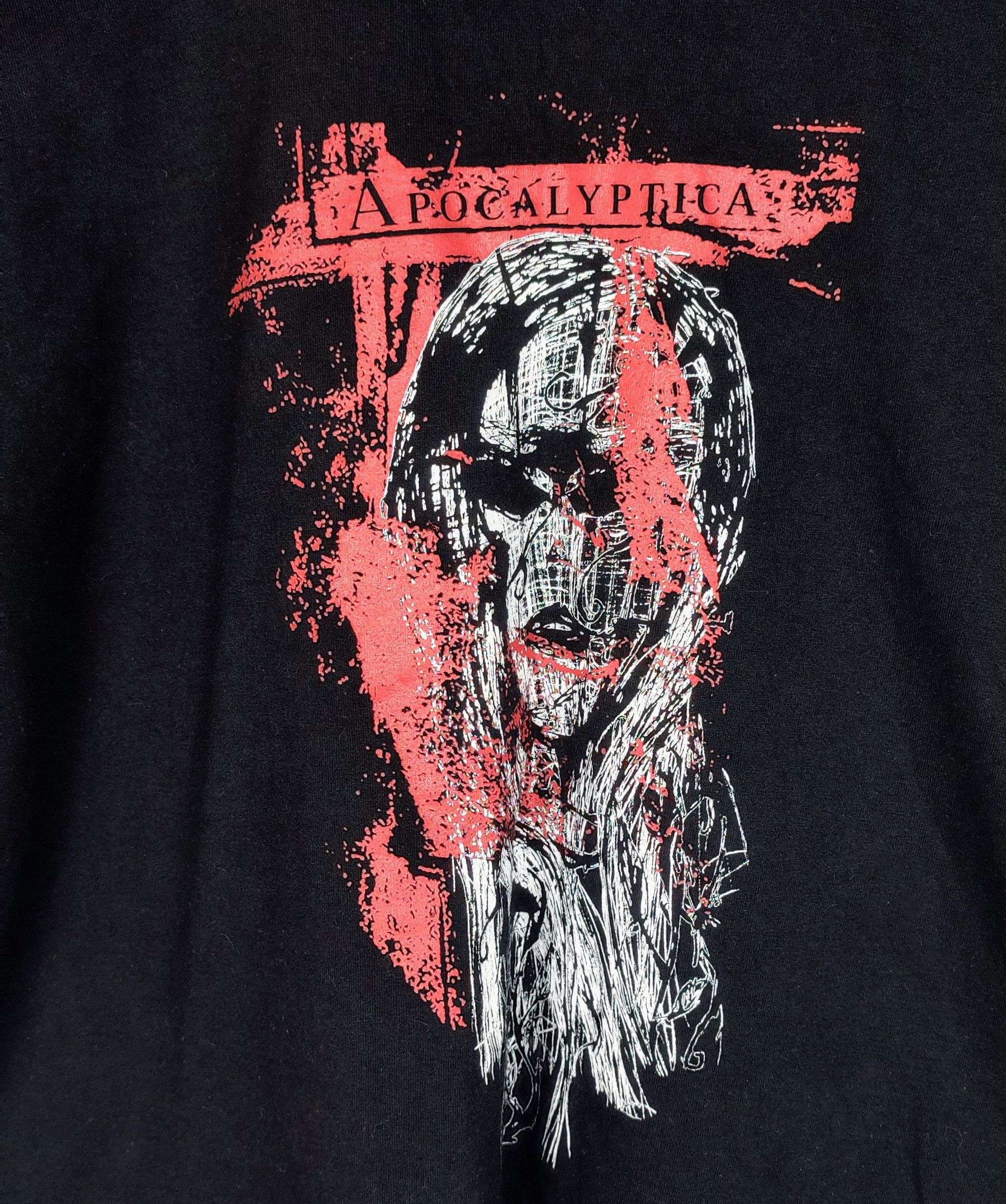 Band Tees Vintage Apocalyptica y2k Symphonic Metal Worlds Collide Size US L / EU 52-54 / 3 - 2 Thumbnail