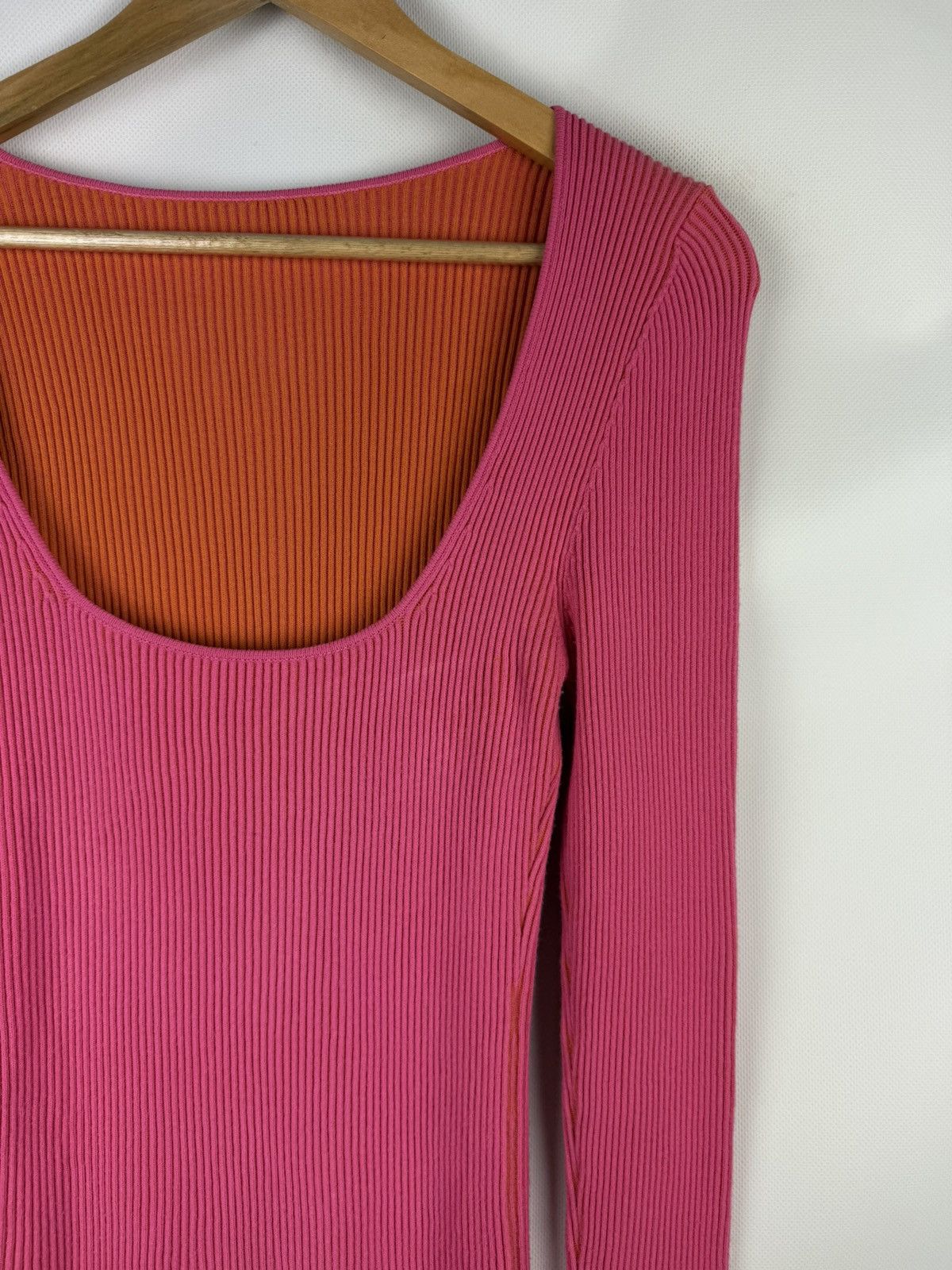 Jacquemus Jacquemus Reversible Ribbed Knitted Viscose Sweater Pullover Size M / US 6-8 / IT 42-44 - 5 Thumbnail