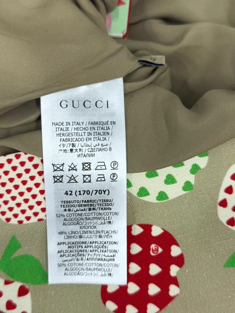 Gucci Gucci Apple print skirt Size 27" / US 4 / IT 40 - 5 Thumbnail