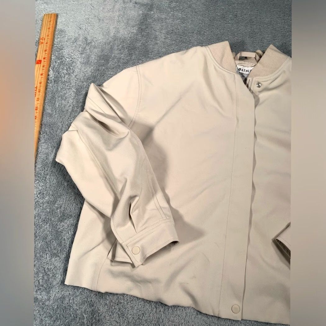 Athleta Athleta Jacket Women XL Cream Polyester Basic Jacket Size XL / US 12-14 / IT 48-50 - 2 Thumbnail