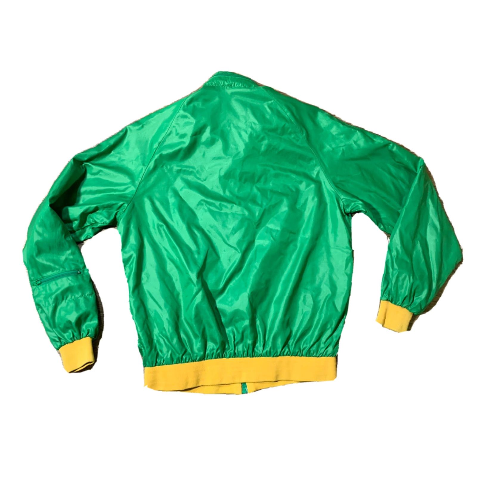 Vintage VINTAGE Duckster Green Windbreaker Jacket Mens Medium Size US M / EU 48-50 / 2 - 3 Thumbnail