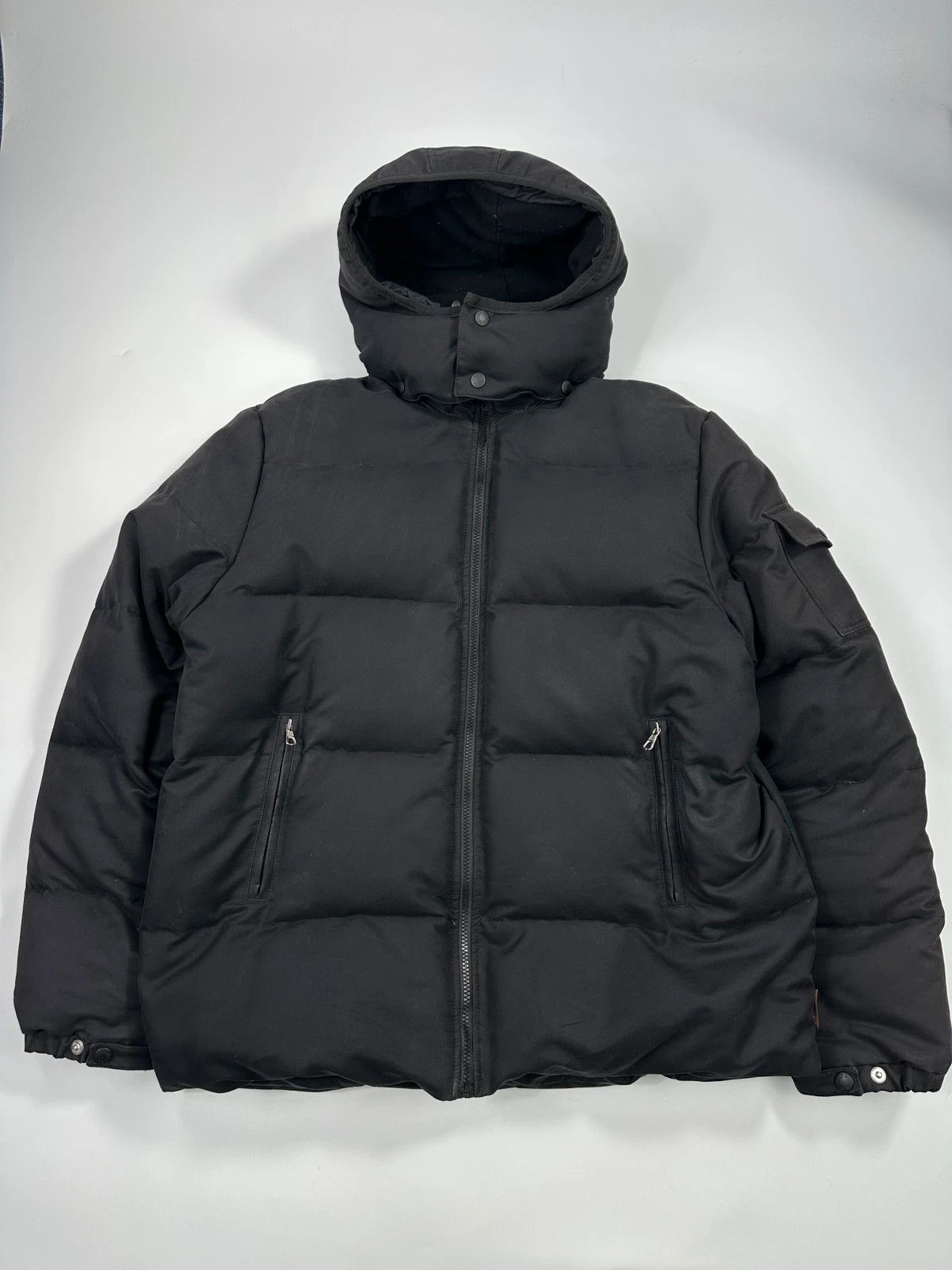 Moncler Moncler 00’s Maya Black Cotton & Down Hooded Puffer Jacket Size US L / EU 52-54 / 3 - 1 Thumbnail