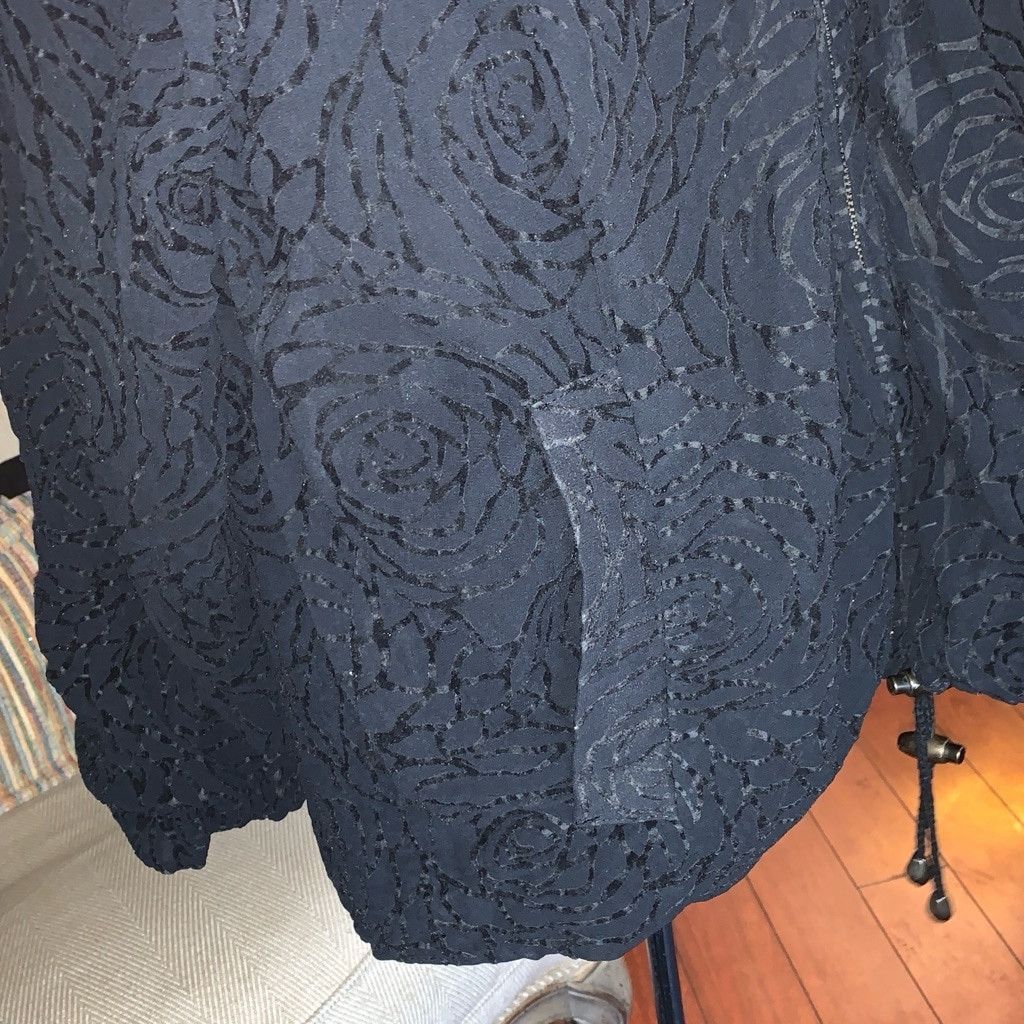Other Large Chardin black jacket with black rose pattern Size L / US 10 / IT 46 - 8 Thumbnail