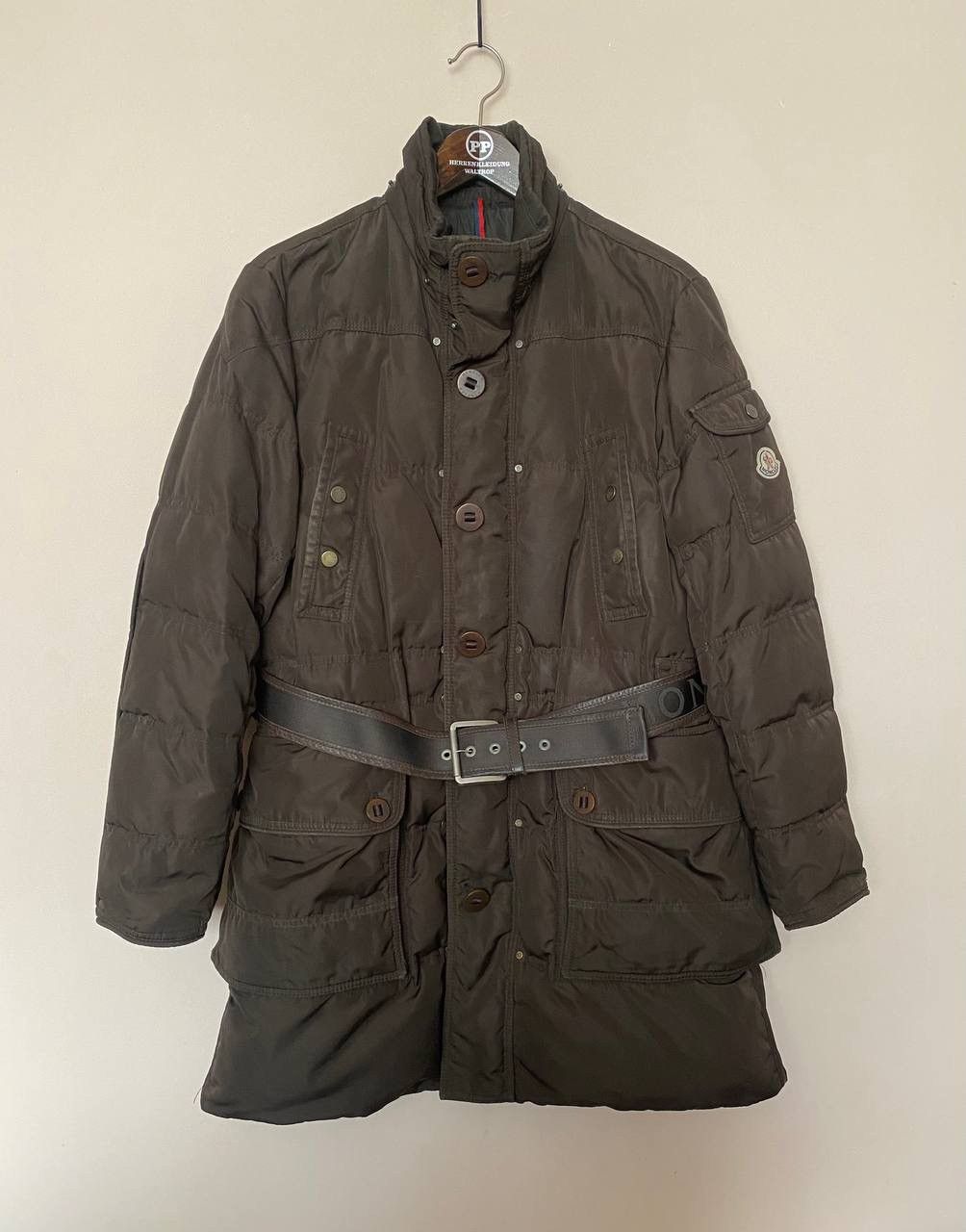 Moncler Vintage puffer down jacket parka Moncler with belt Size US M / EU 48-50 / 2 - 2 Thumbnail
